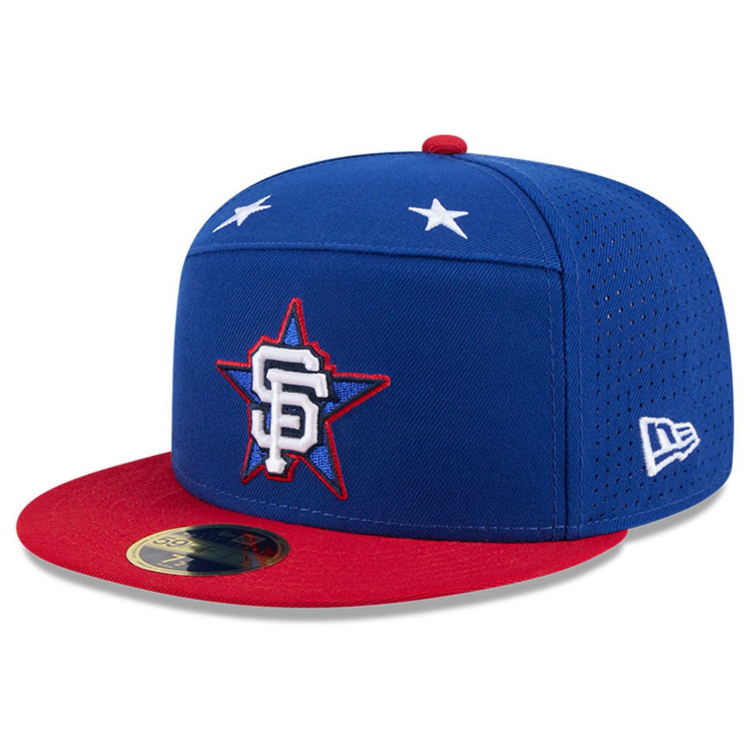 New Era Red San Francisco Giants 2025 MLB All-Star Game Workout Side Patch 59FIFTY Fitted Hat