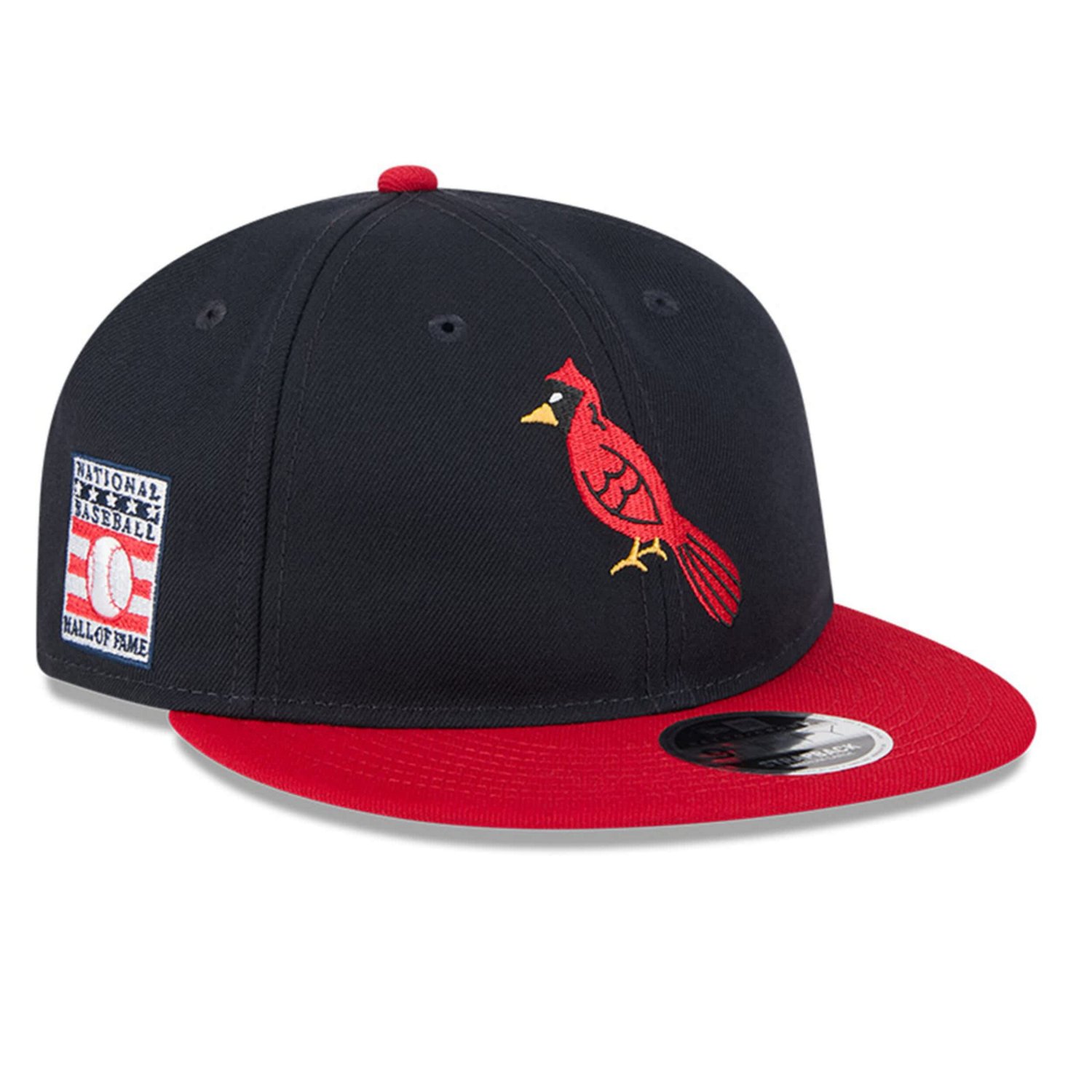 New Era Red St Louis Cardinals Baseball Hall of Fame Retro Crown 9FIFTY Adjustable Hat