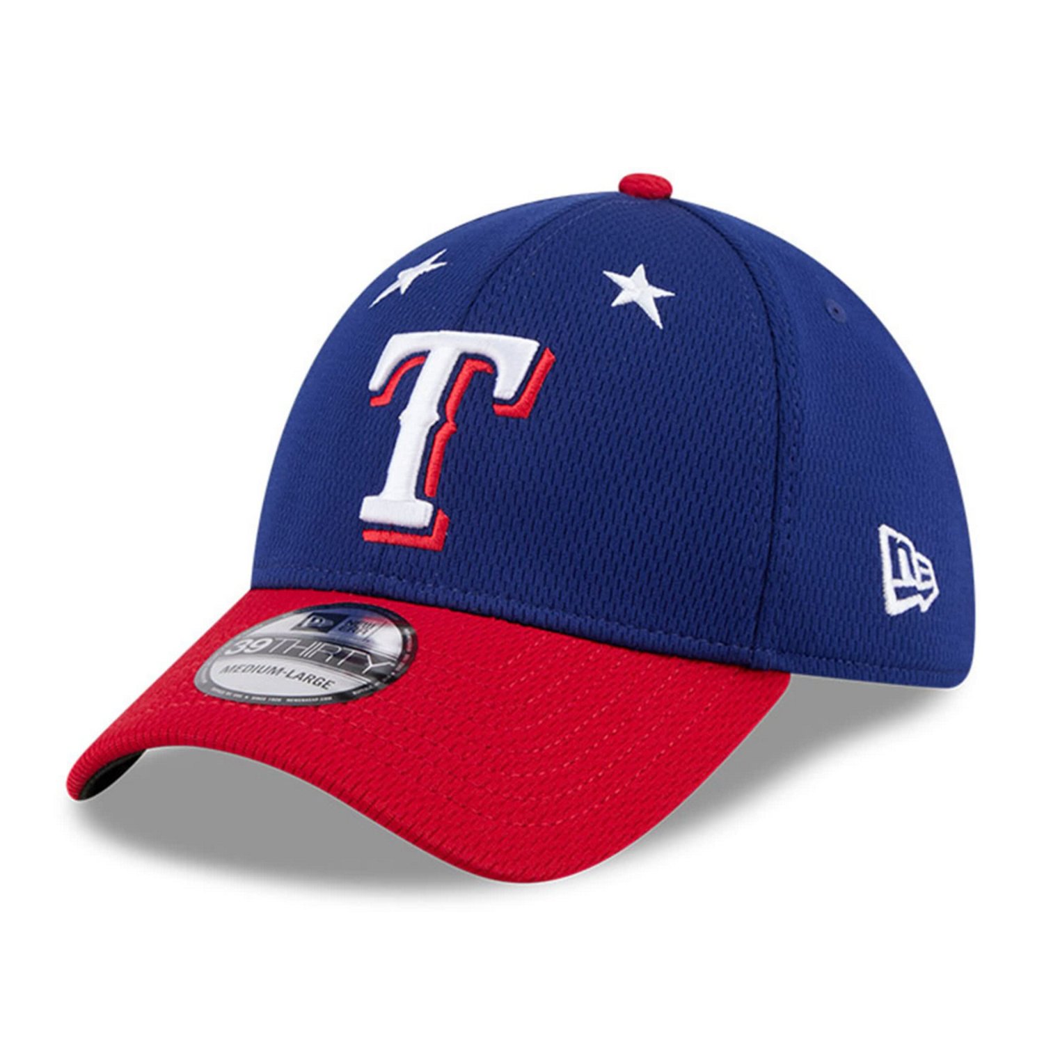 New Era Red Texas Rangers 2025 MLB All-Star Game 39THIRTY Flex Hat - view number 3