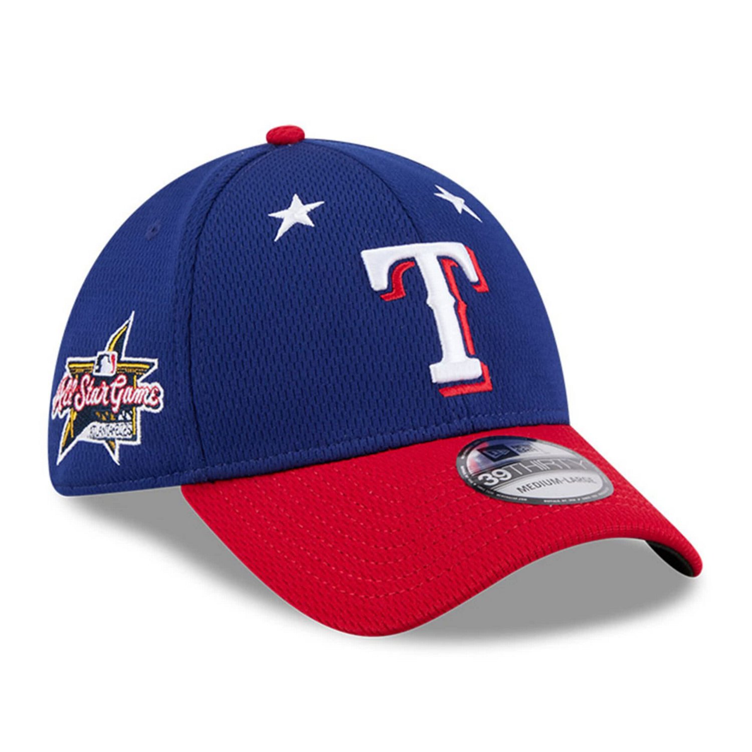 New Era Red Texas Rangers 2025 MLB All-Star Game 39THIRTY Flex Hat - view number 1
