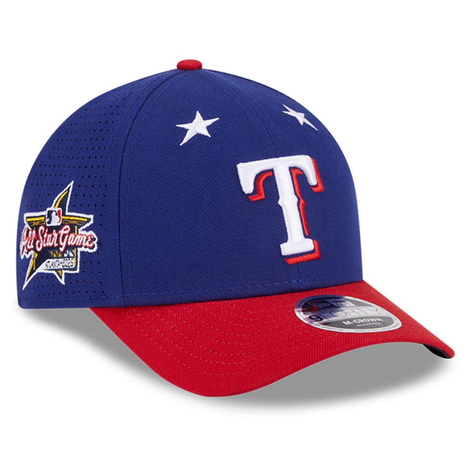 New Era Red Texas Rangers 2025 MLB All-Star Game 9FORTY M-Crown Adjustable Hat - view number 1