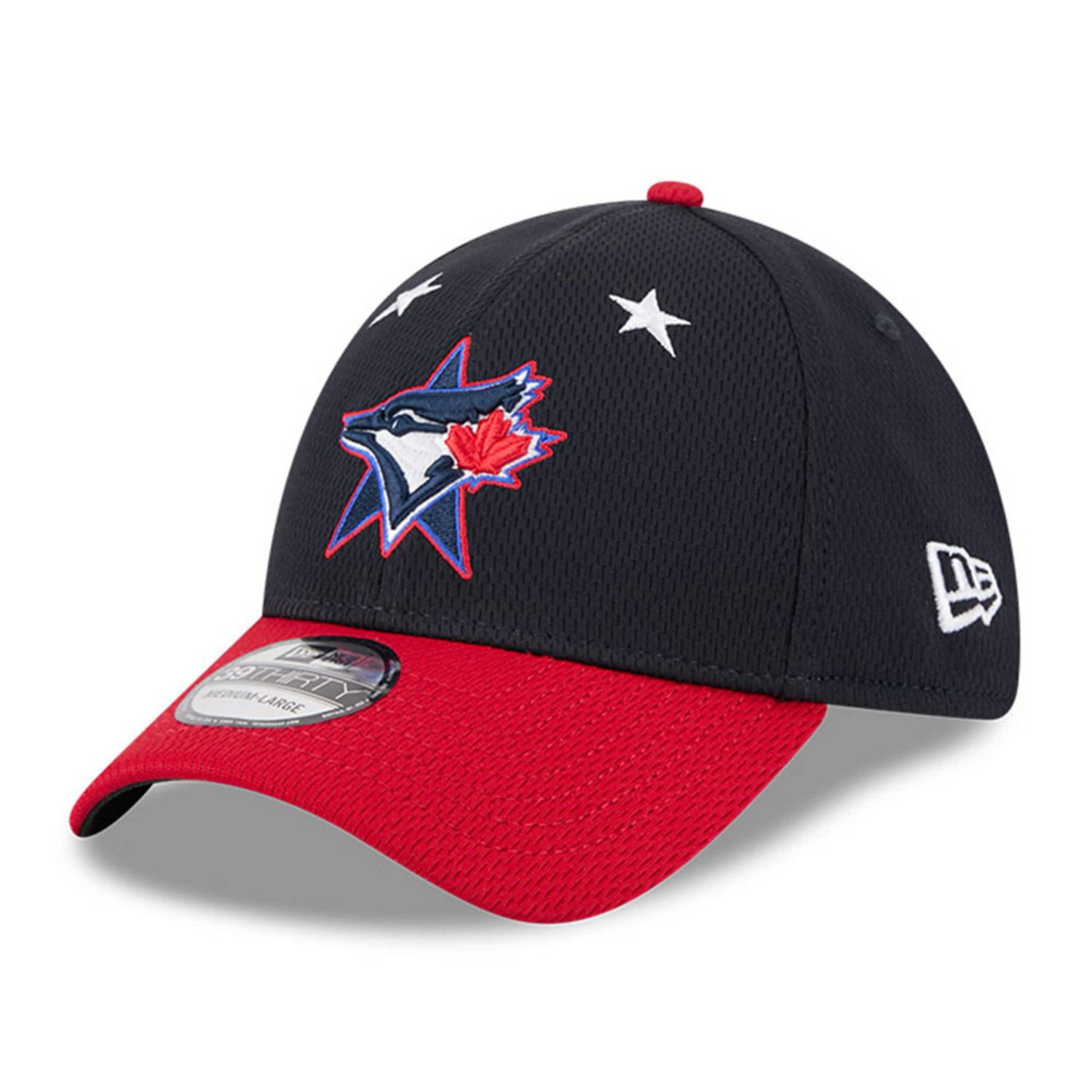 New Era Red Toronto Blue Jays 2025 MLB All-Star Game Workout 39THIRTY Flex Hat - view number 3