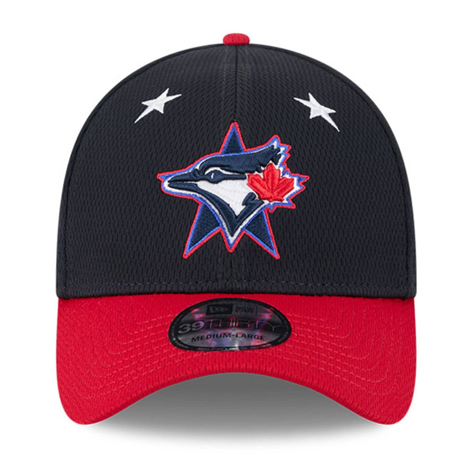 New Era Red Toronto Blue Jays 2025 MLB All-Star Game Workout 39THIRTY Flex Hat - view number 2