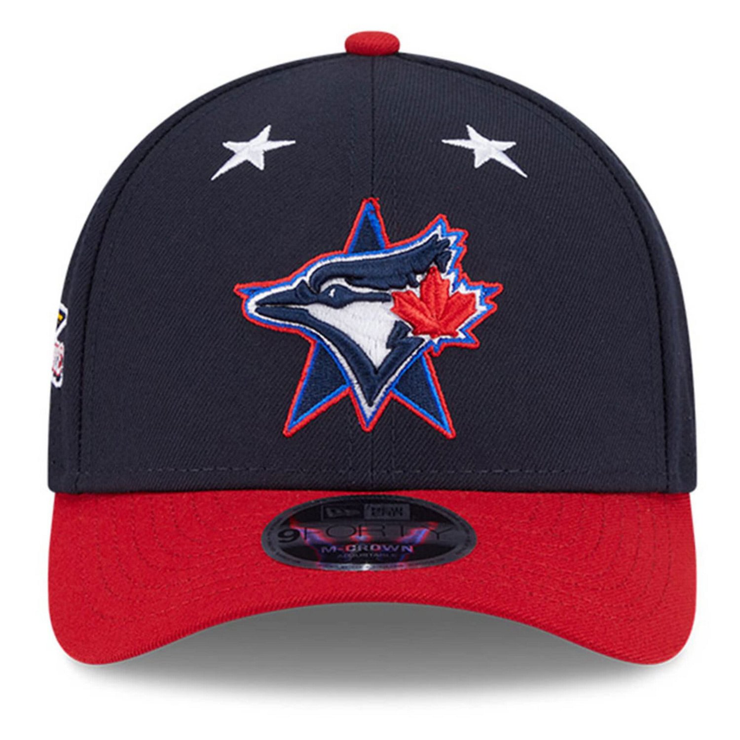 New Era Red Toronto Blue Jays 2025 MLB All-Star Game Workout 9FORTY M-Crown Adjustable Hat - view number 2
