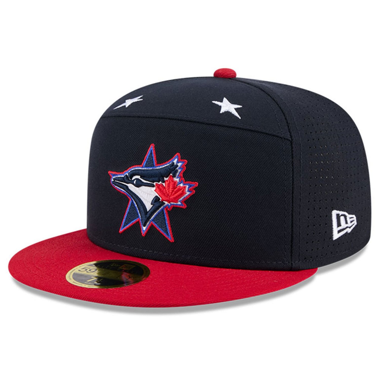 New Era Red Toronto Blue Jays 2025 MLB All-Star Game Workout Side Patch 59FIFTY Fitted Hat - view number 3