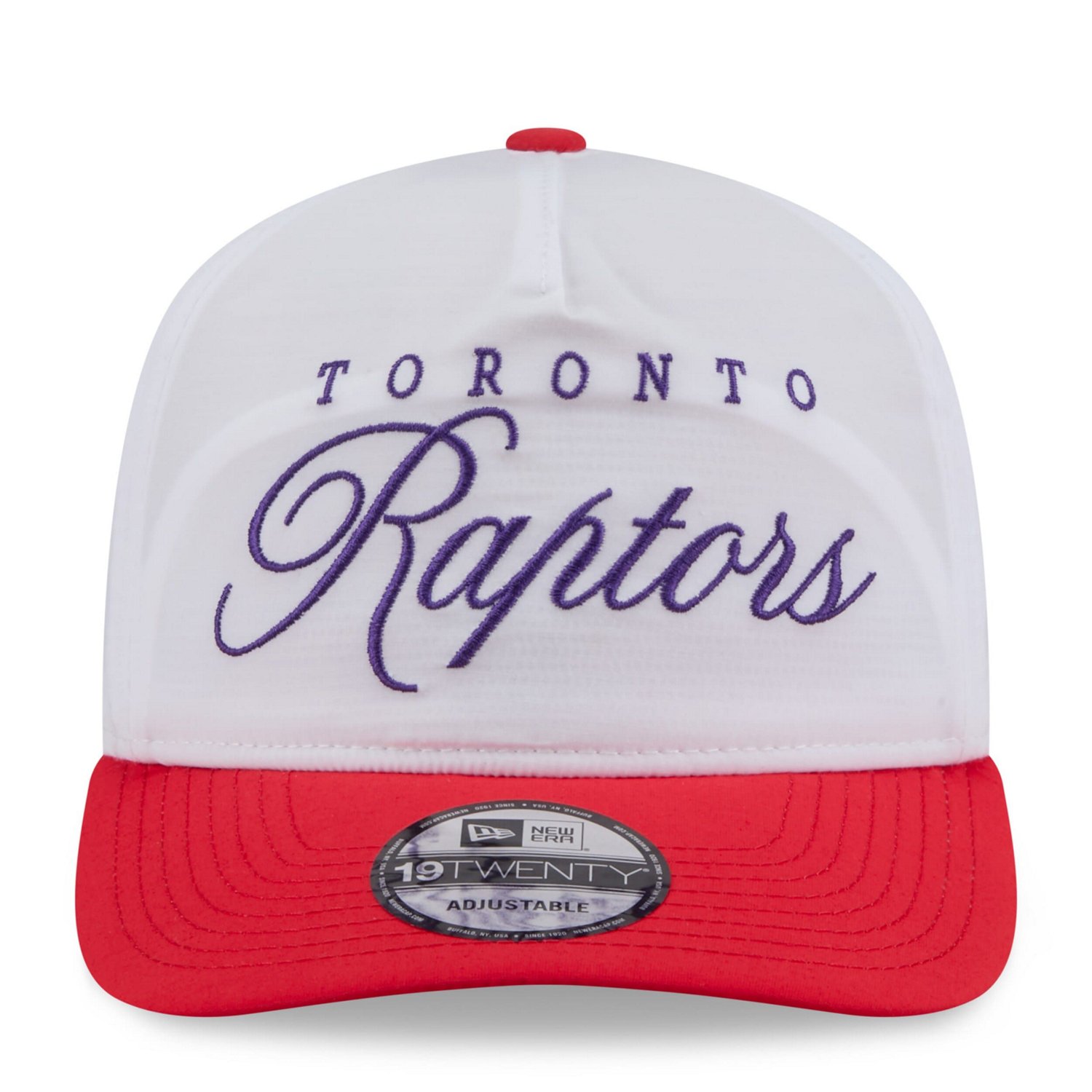 New Era Red Toronto Raptors 2025 NBA Draft On-Stage Nylon 19TWENTY Adjustable Hat - view number 2