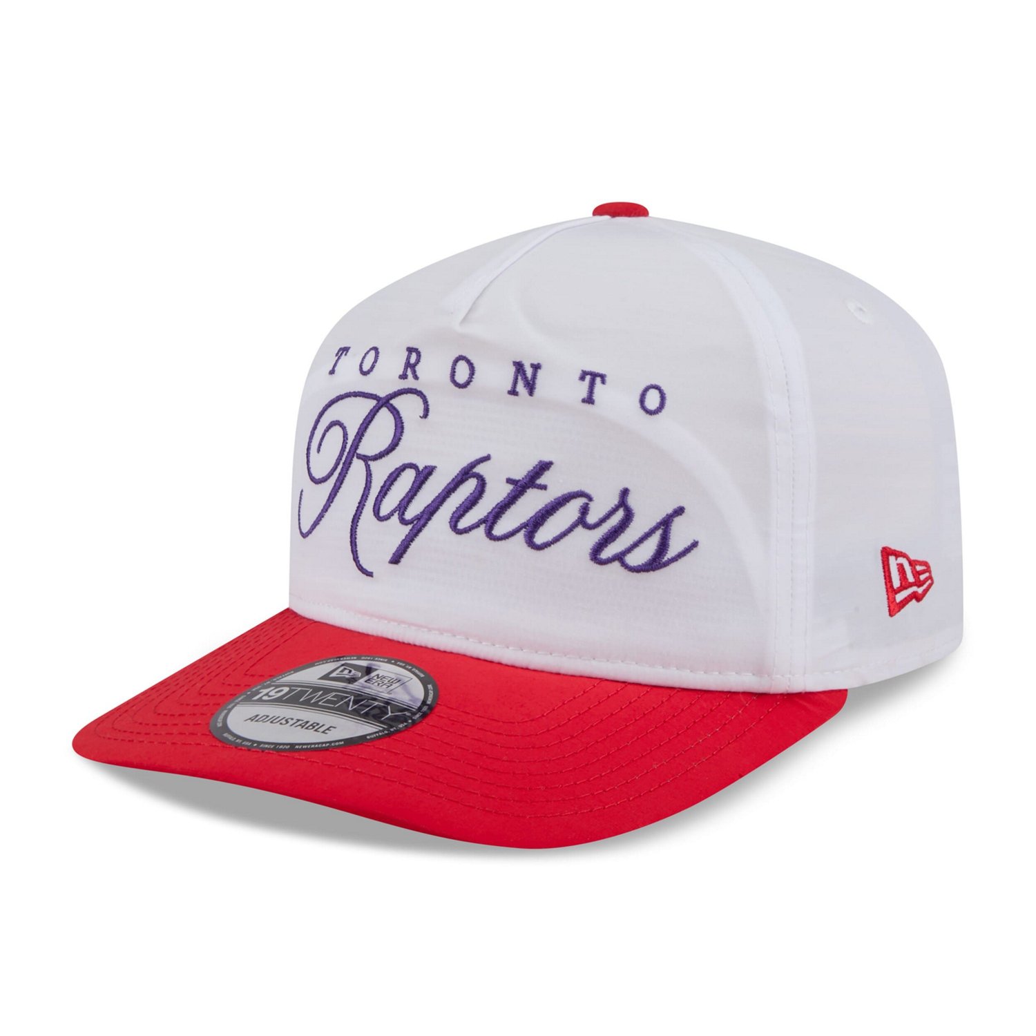 New Era Red Toronto Raptors 2025 NBA Draft On-Stage Nylon 19TWENTY Adjustable Hat - view number 3