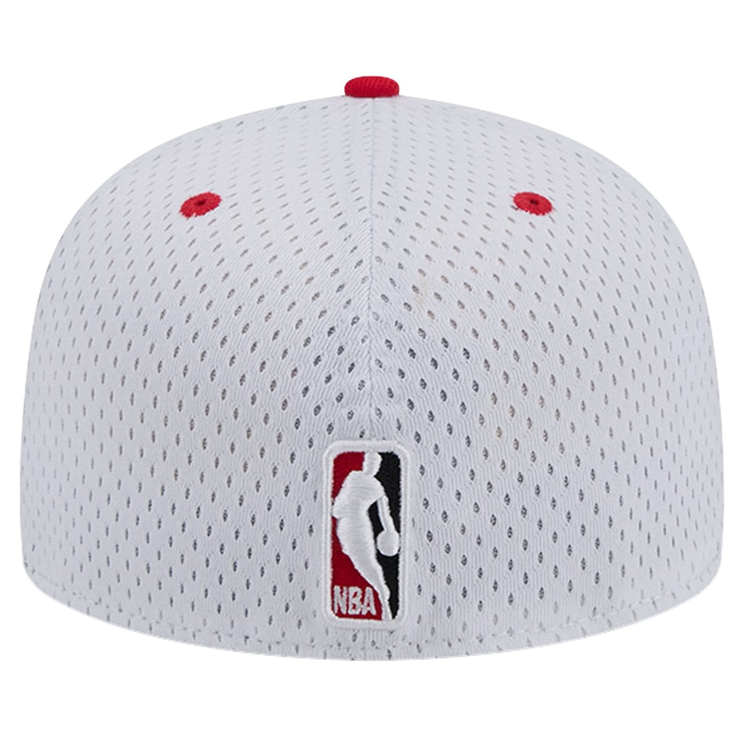 New Era Red Toronto Raptors Throwback 2Tone 59FIFTY Fitted Hat                                                                   - view number 4