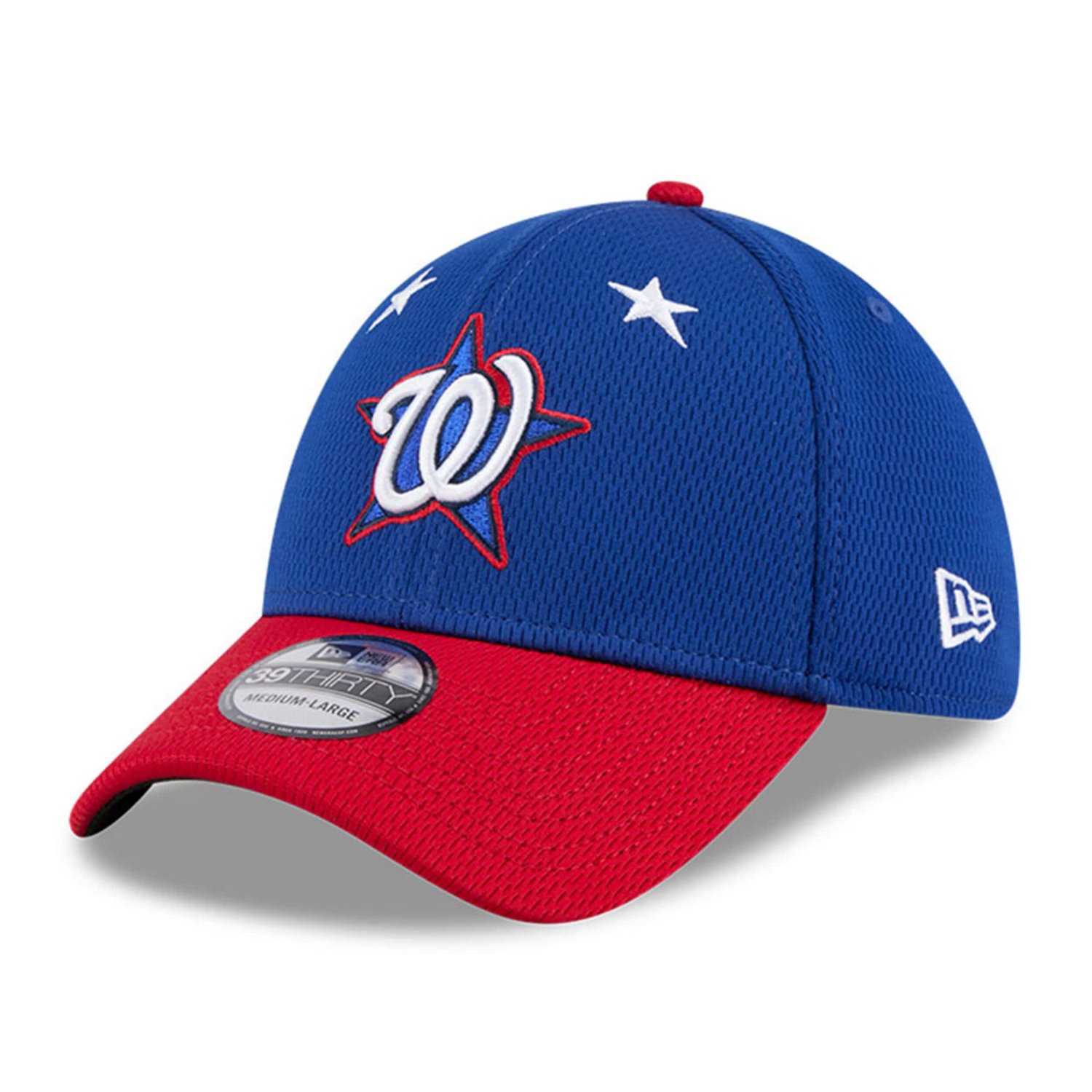 New Era Red Washington Nationals 2025 MLB All-Star Game Workout 39THIRTY Flex Hat - view number 3
