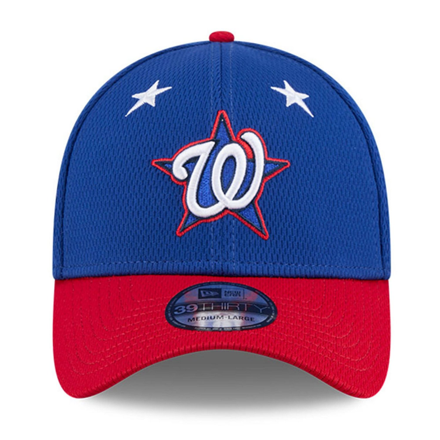 New Era Red Washington Nationals 2025 MLB All-Star Game Workout 39THIRTY Flex Hat - view number 2