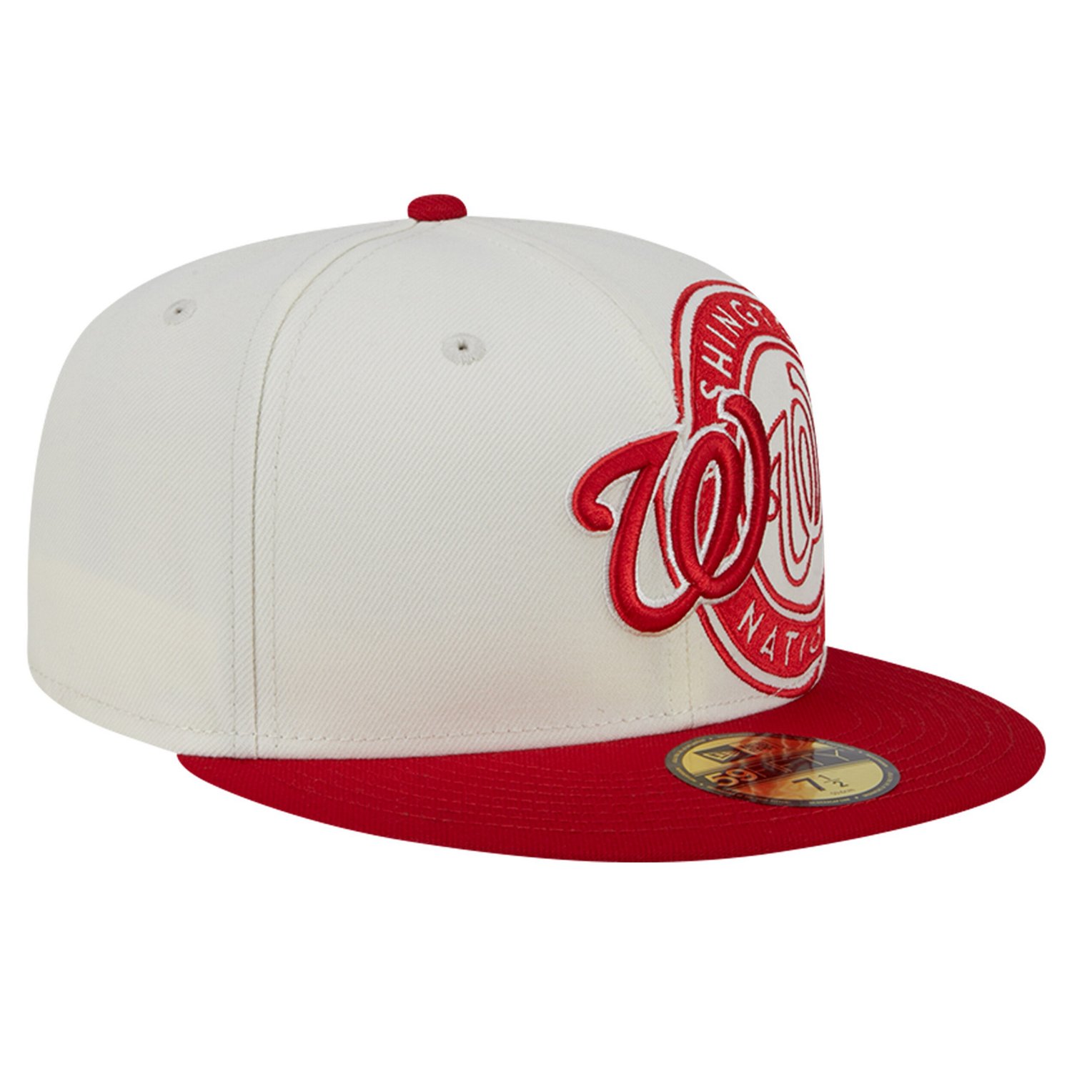 New Era Red Washington Nationals Lonestar 59FIFTY Fitted Hat - view number 3