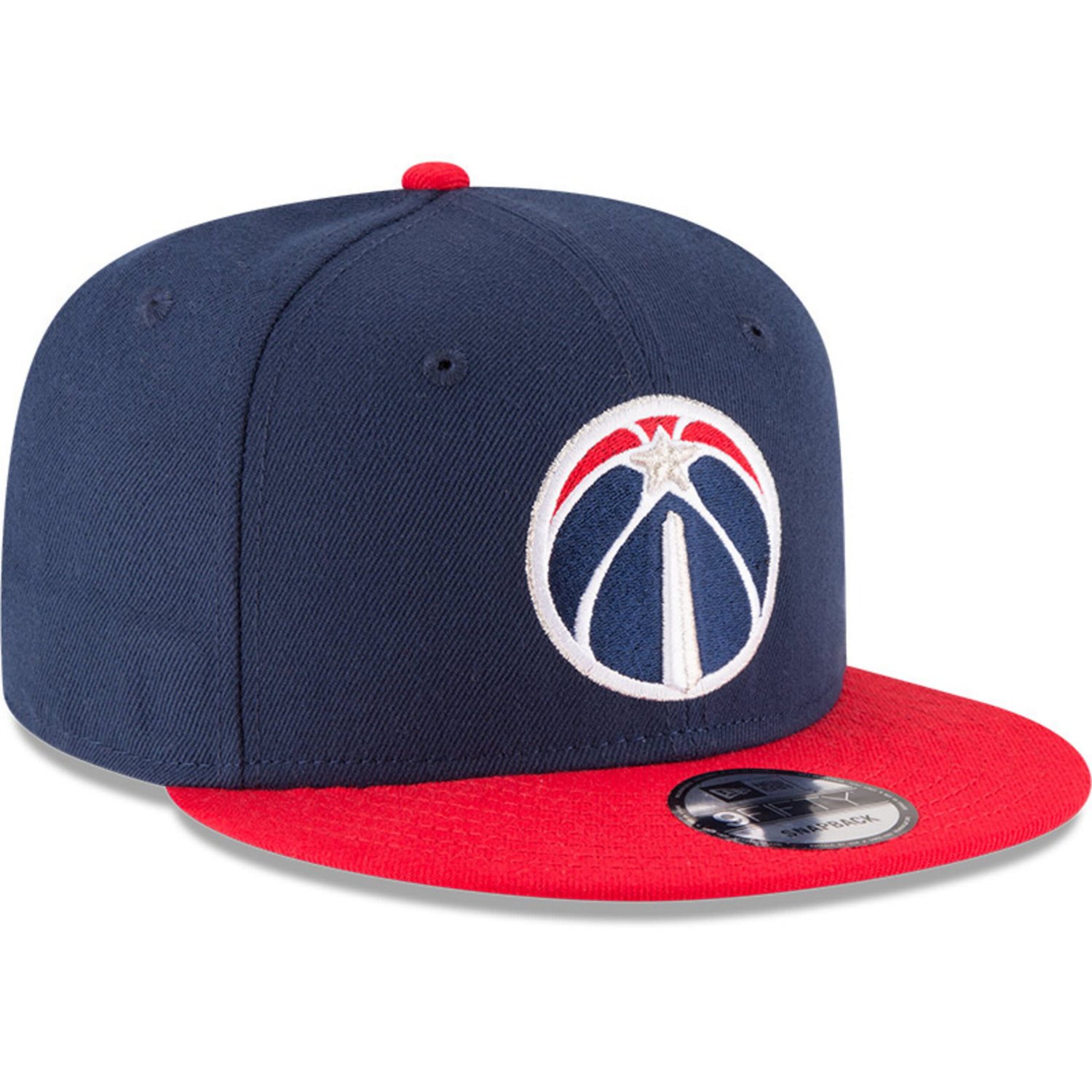 New Era Red Washington Wizards 2-Tone 9FIFTY Adjustable Snapback Hat - view number 3
