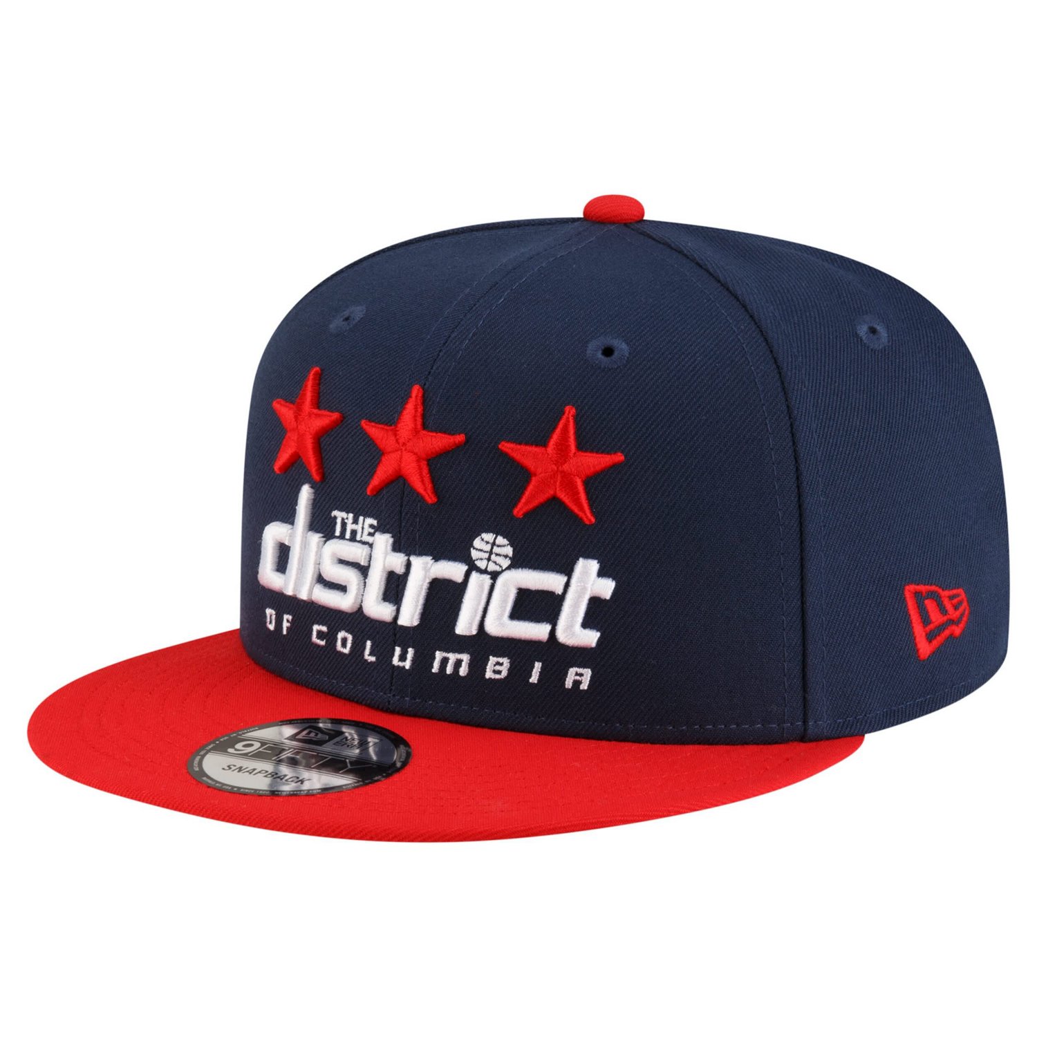 New Era Red Washington Wizards Jersey Hook Statement Edition 9FIFTY Snapback Hat - view number 3