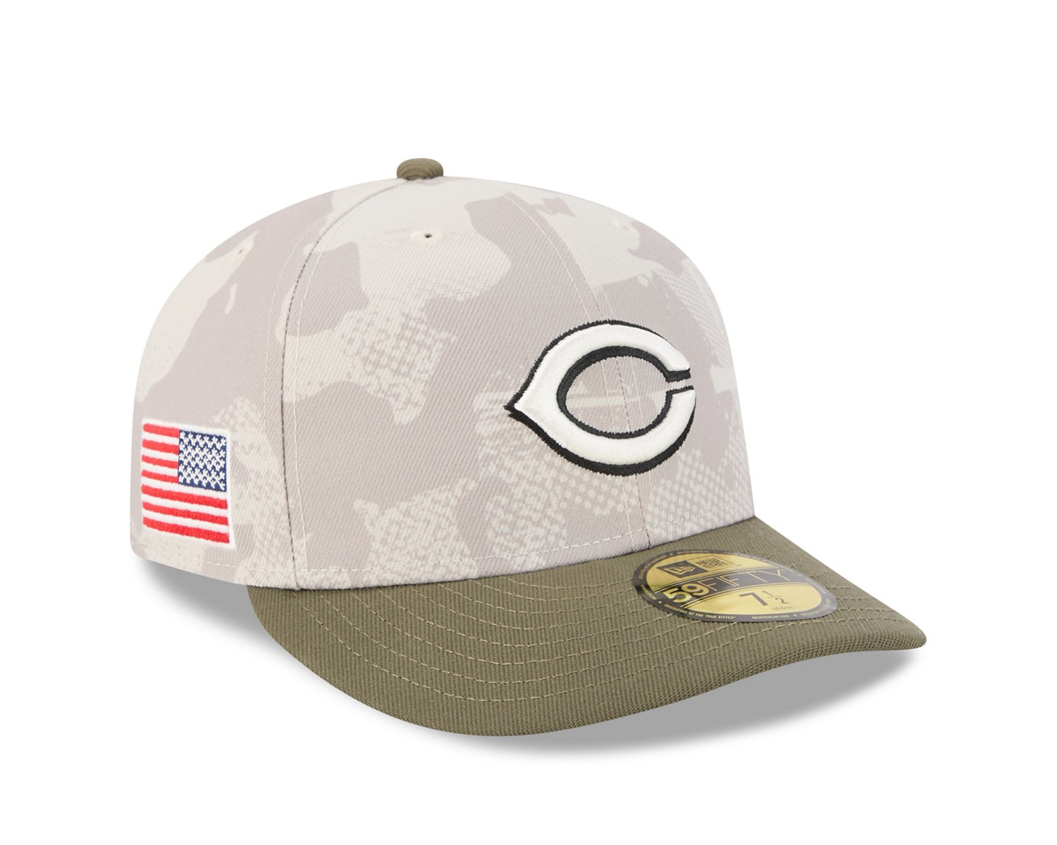 New Era Reds '25 Armed Forces 5950 Cap - view number 4
