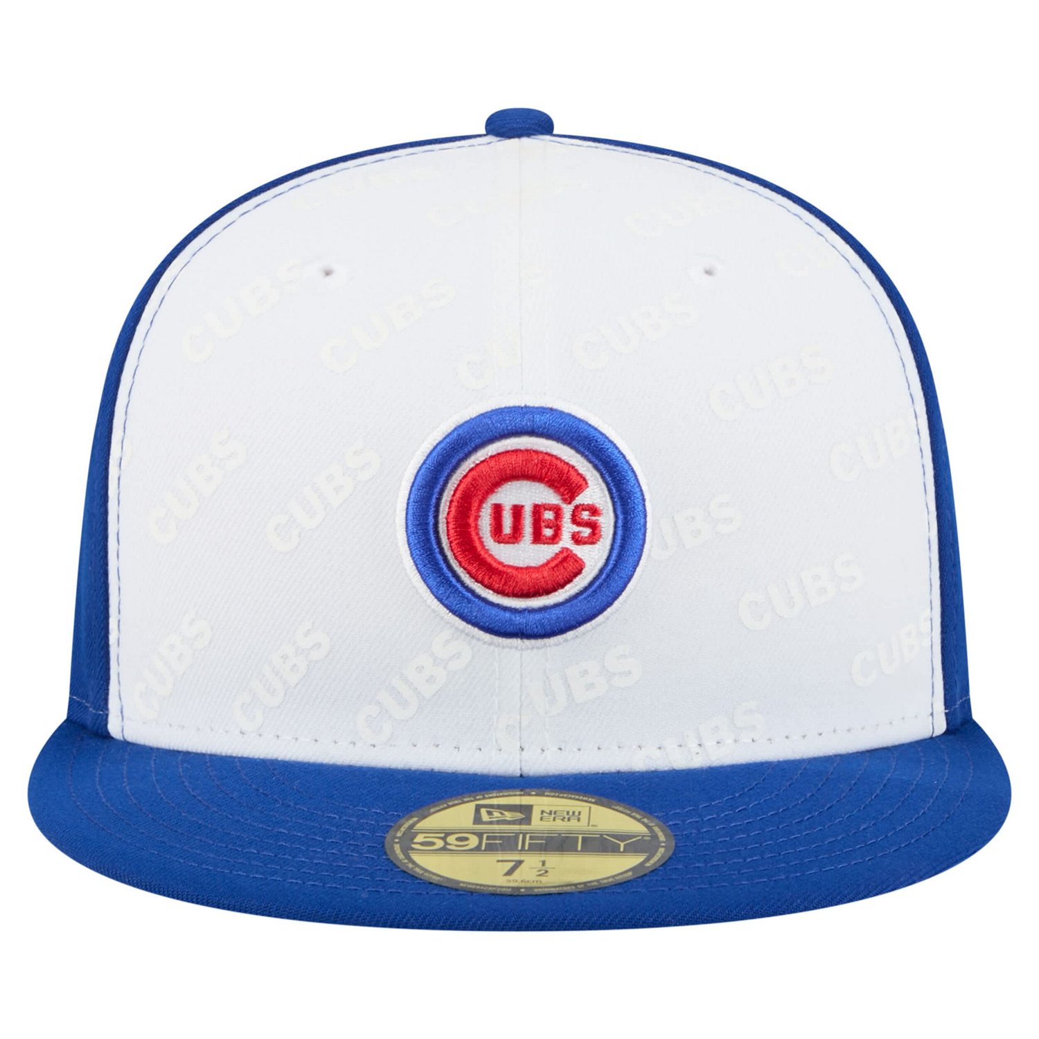 New Era Royal Chicago Cubs Repeat 59FIFTY Fitted Hat