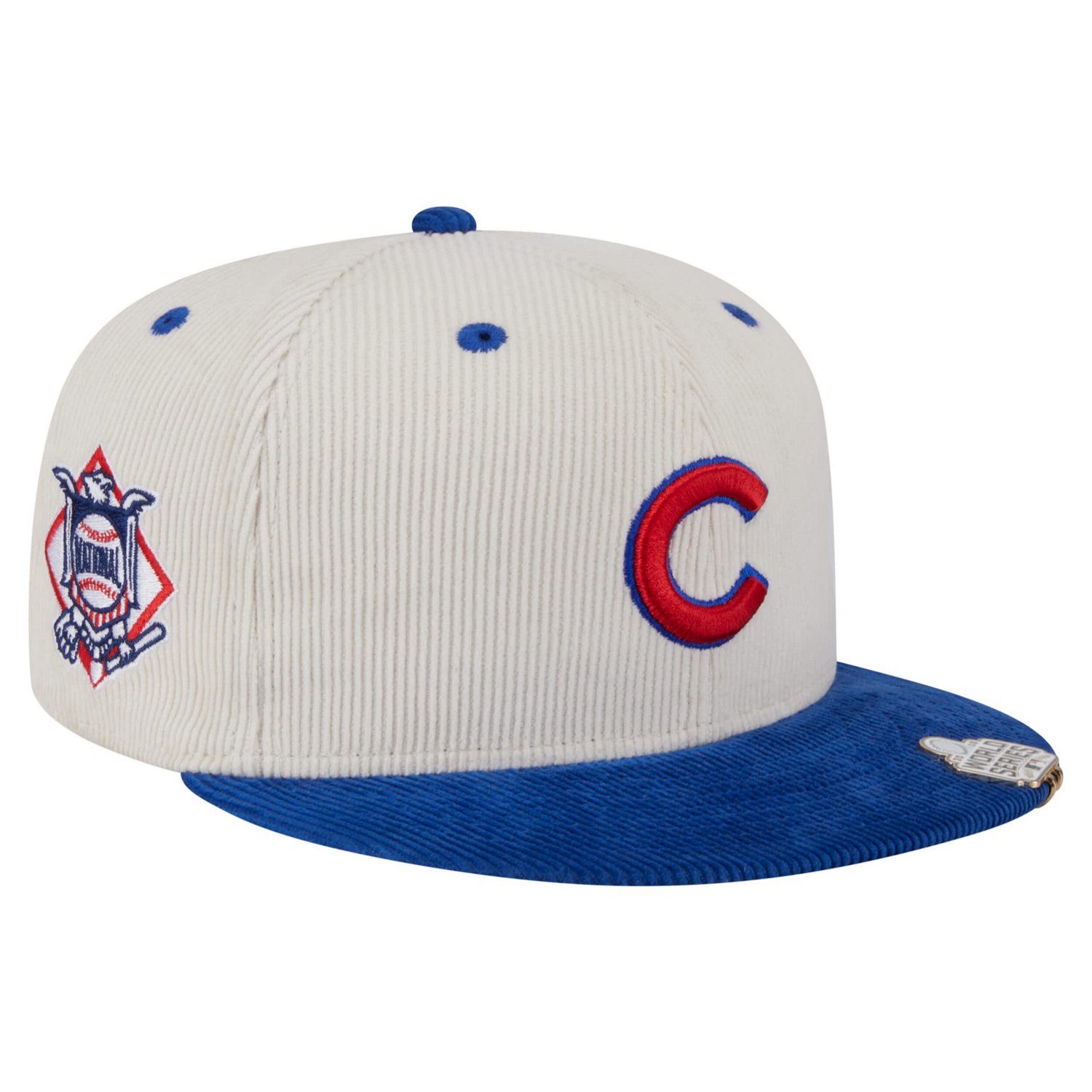 New Era Royal Chicago Cubs Two-Tone Corduroy 59FIFTY Fitted Hat