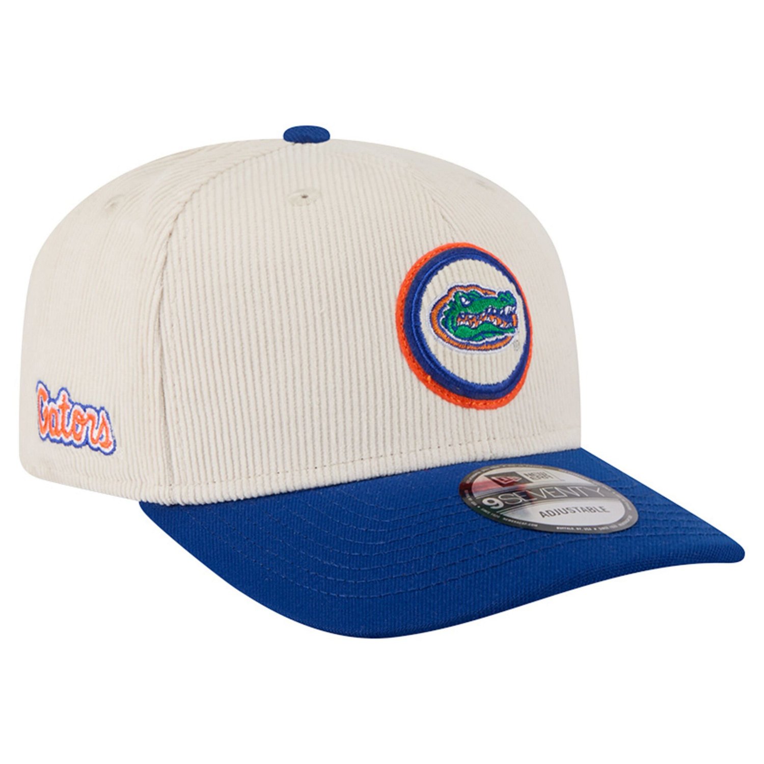 New Era Royal Florida Gators Loyal Corduroy 9SEVENTY Adjustable Hat