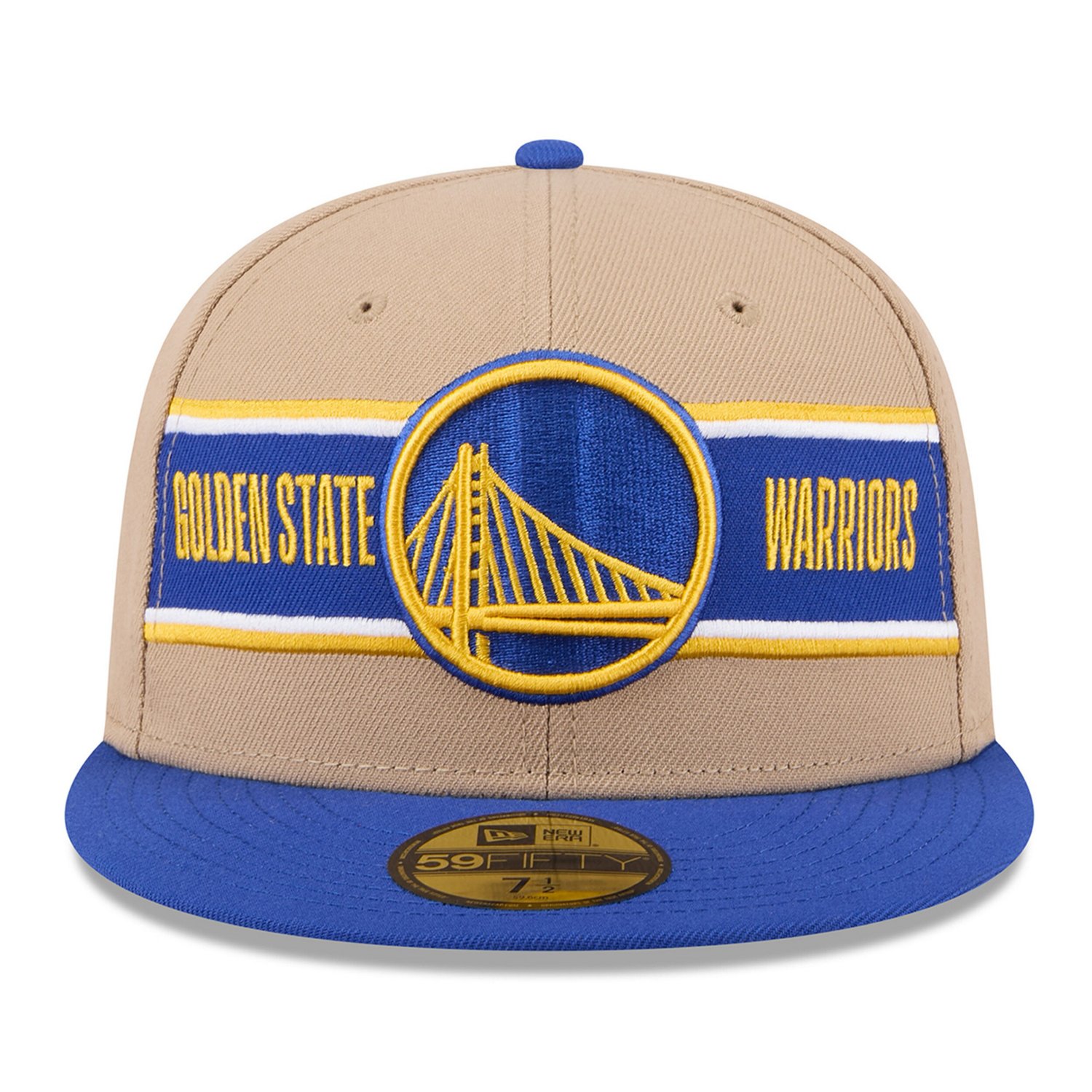 New Era Royal Golden State Warriors 2024 NBA Draft 59FIFTY Fitted Hat - view number 2