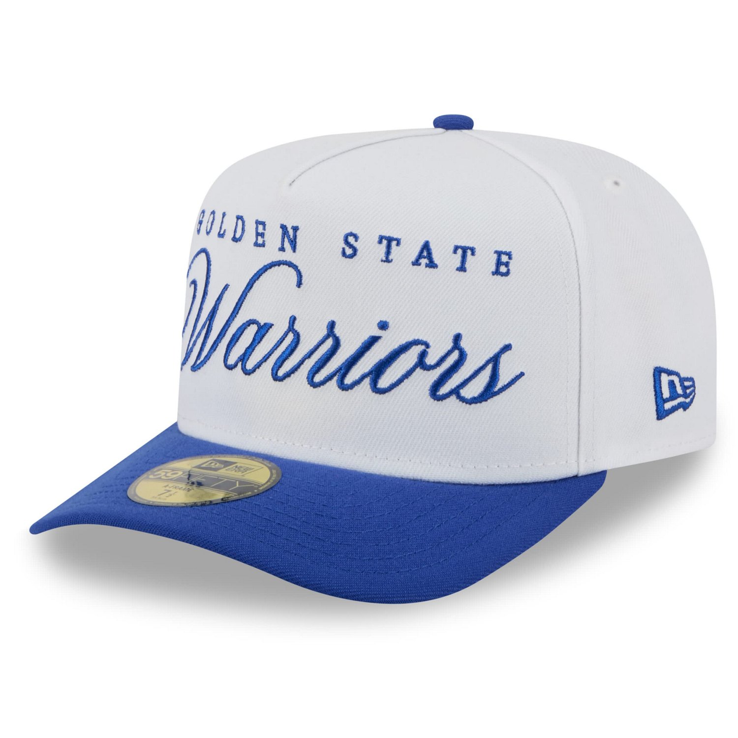 New Era Royal Golden State Warriors 2025 NBA Draft A-Frame 59FIFTY Fitted Hat - view number 3