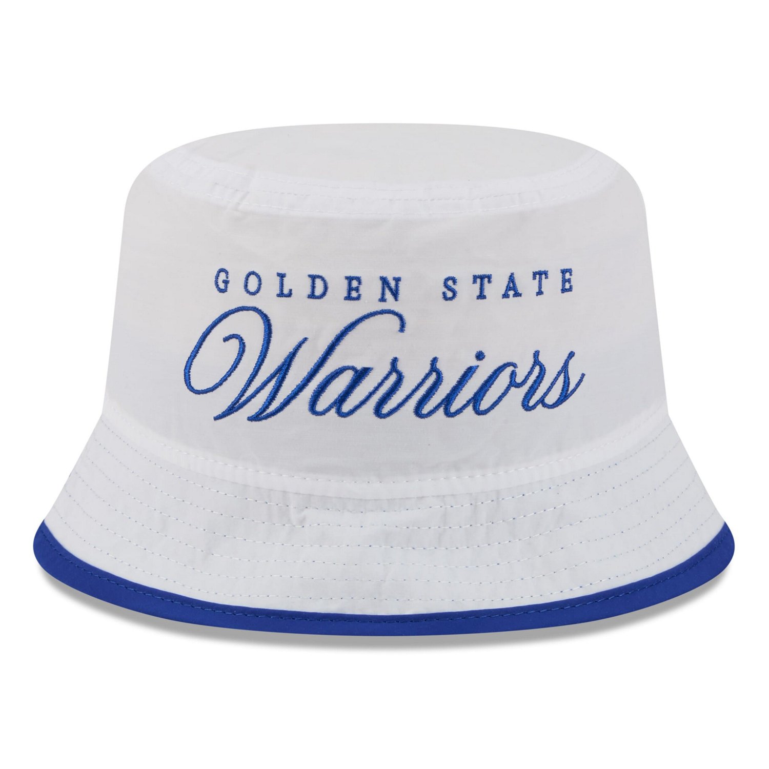 New Era Royal Golden State Warriors 2025 NBA Draft Nylon Bucket Hat - view number 2