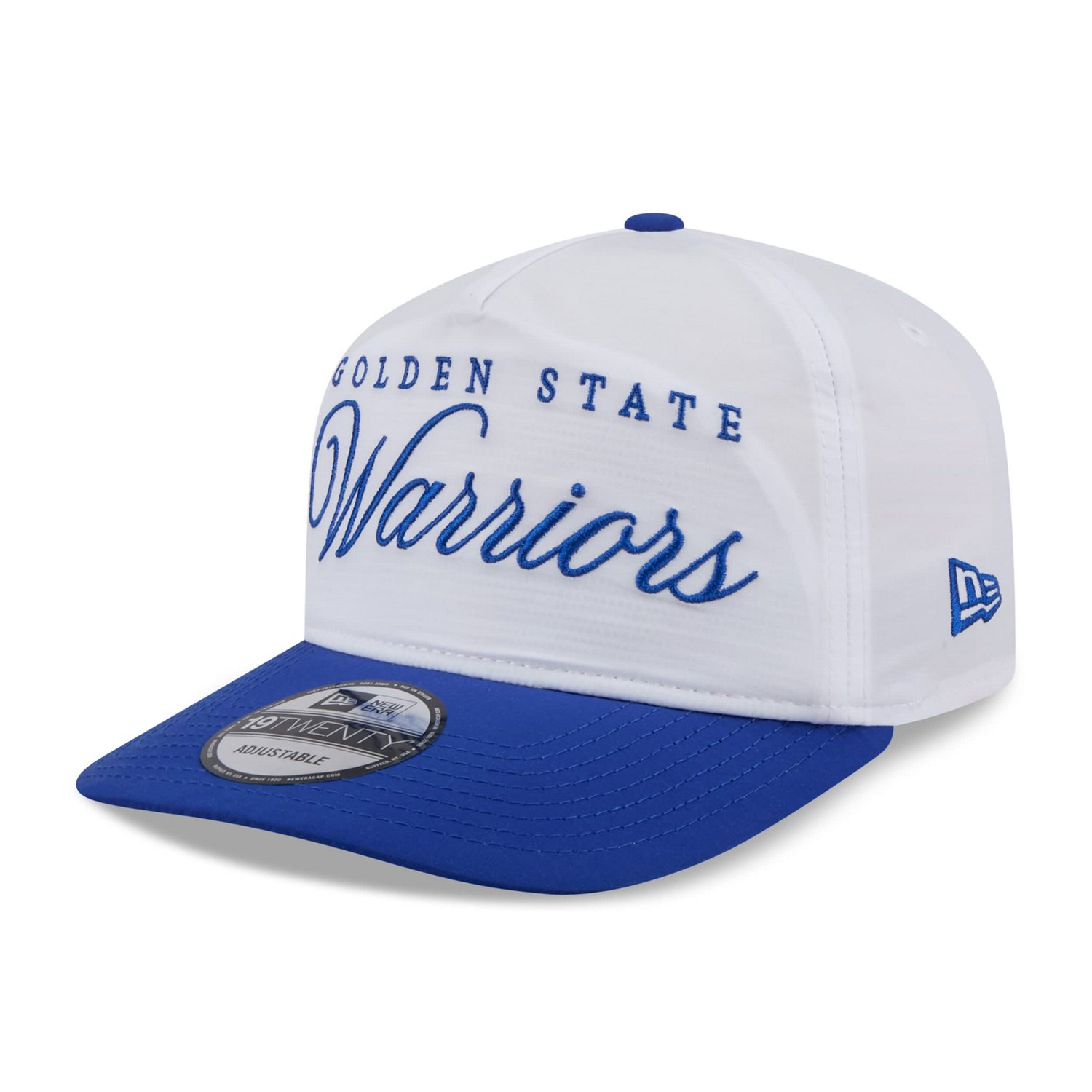 New Era Royal Golden State Warriors 2025 NBA Draft On-Stage Nylon 19TWENTY Adjustable Hat - view number 3
