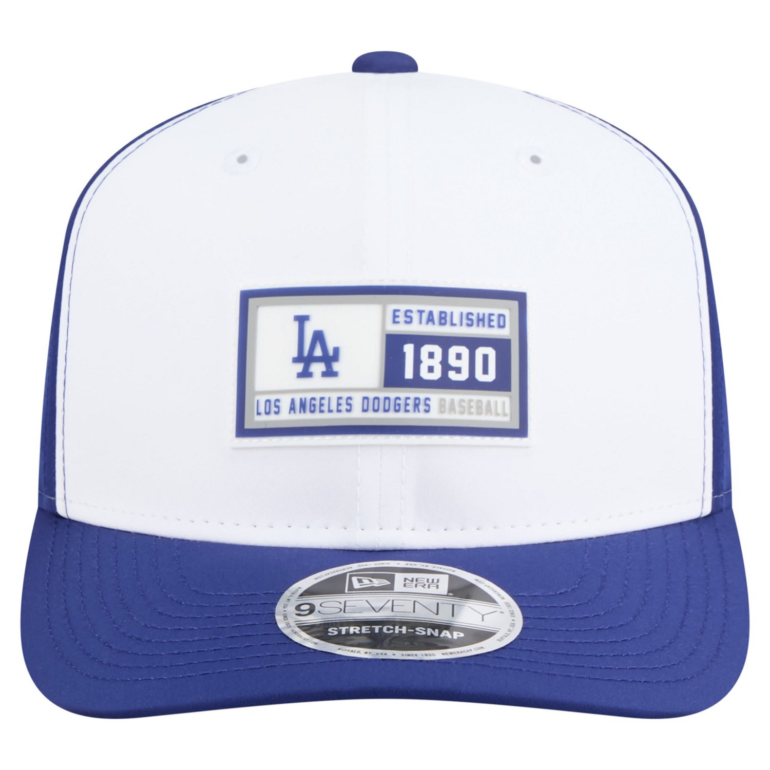 New Era Royal Los Angeles Dodgers Established Patch 9SEVENTY Adjustable Hat - view number 2