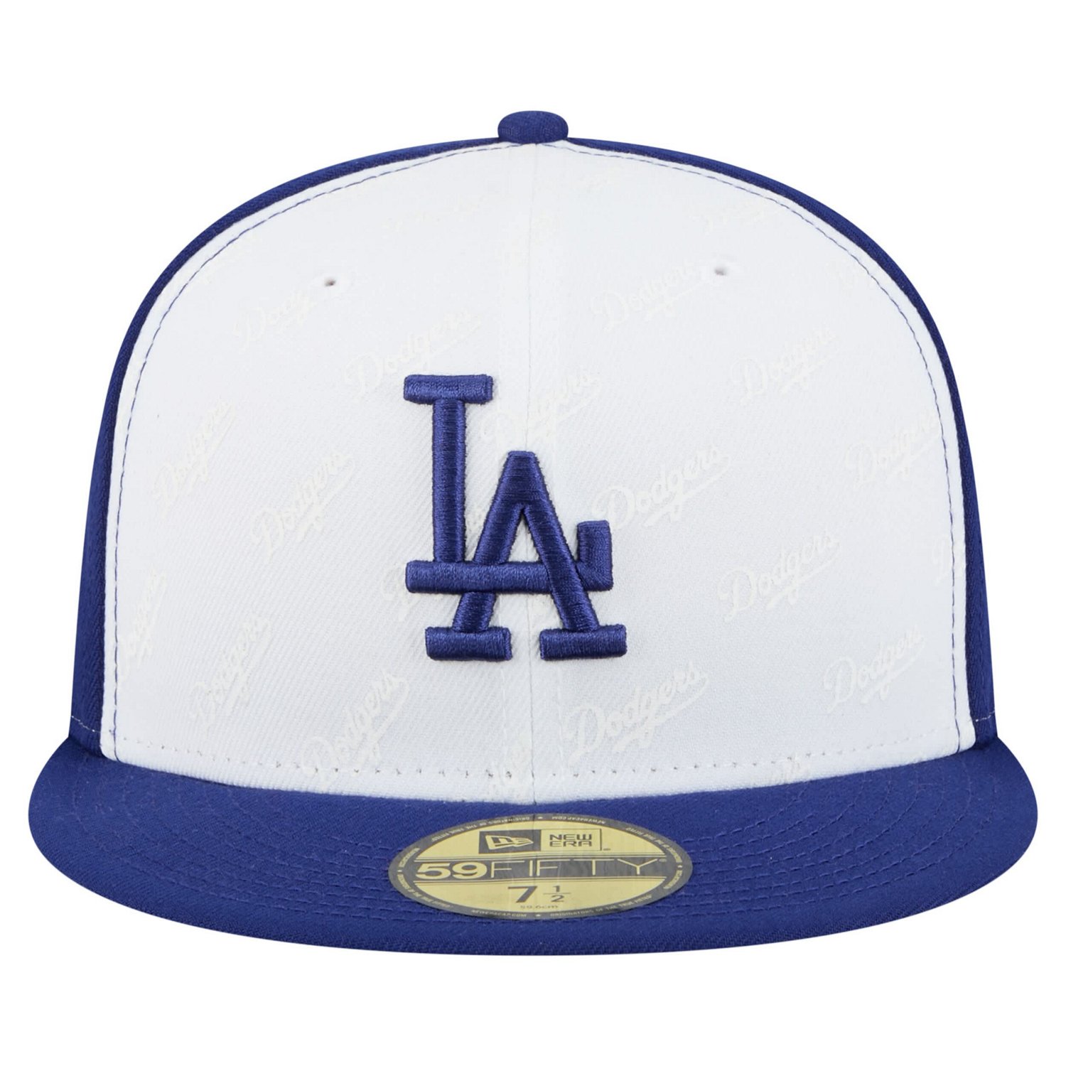 New Era Royal Los Angeles Dodgers Repeat 59FIFTY Fitted Hat - view number 2