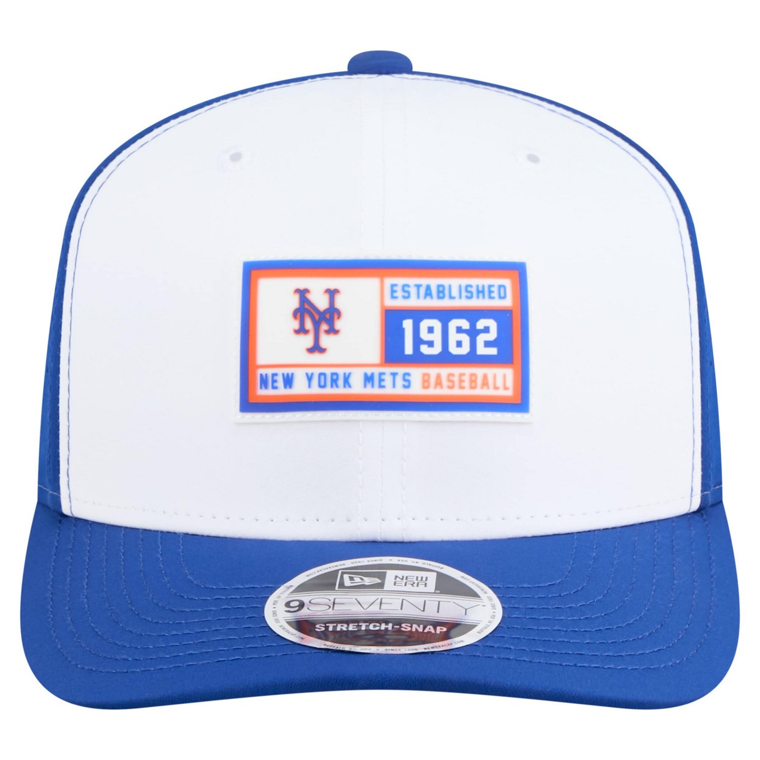 New Era Royal New York Mets Established Patch 9SEVENTY Adjustable Hat - view number 2