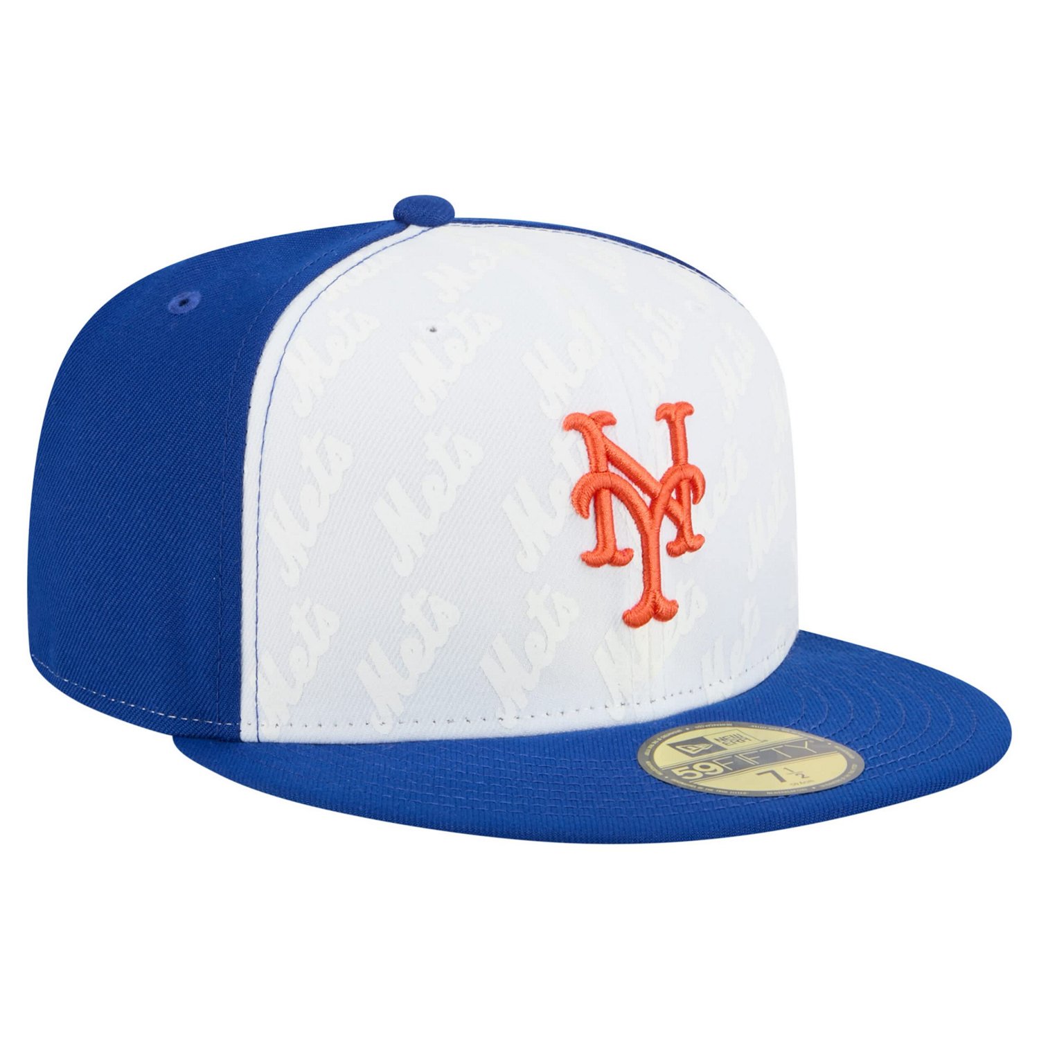 New Era Royal New York Mets Repeat 59FIFTY Fitted Hat - view number 3