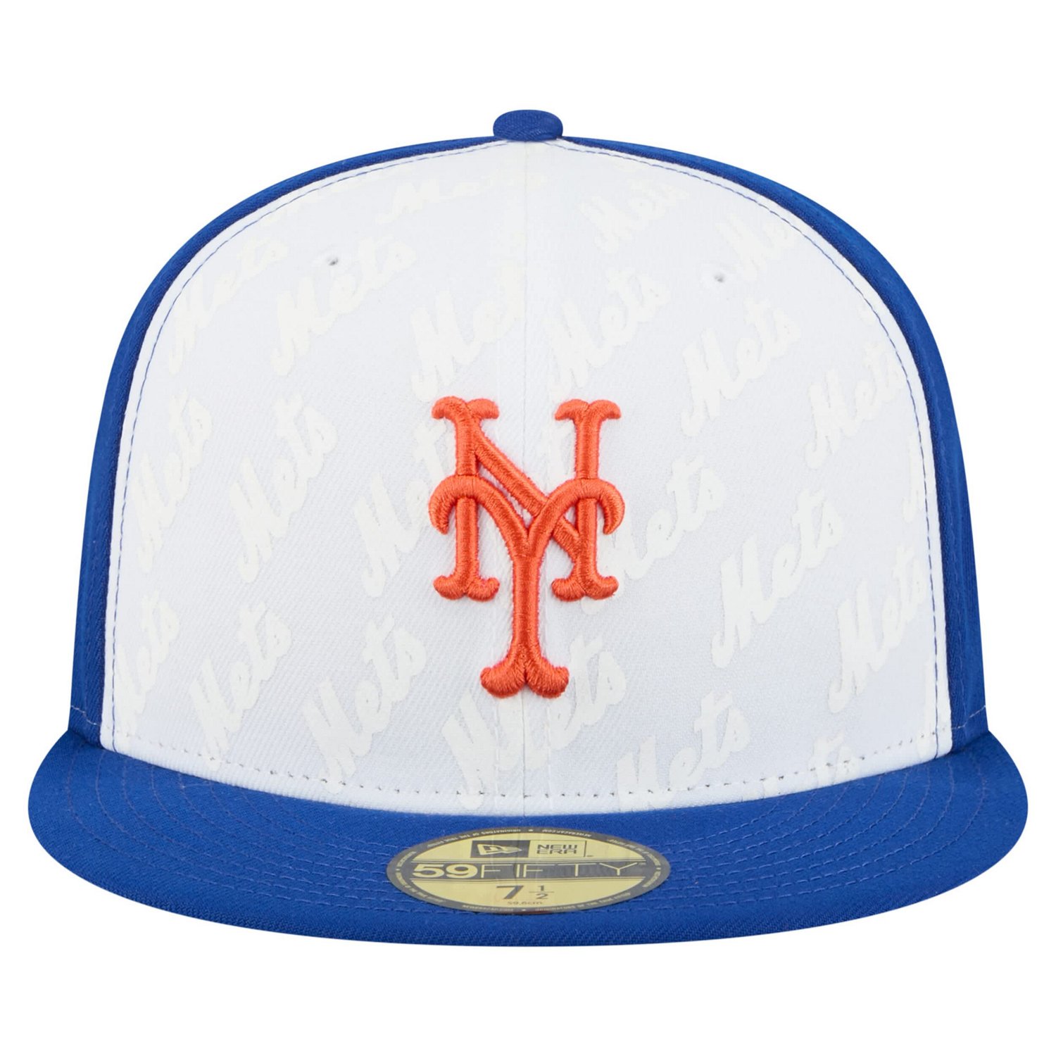 New Era Royal New York Mets Repeat 59FIFTY Fitted Hat - view number 2