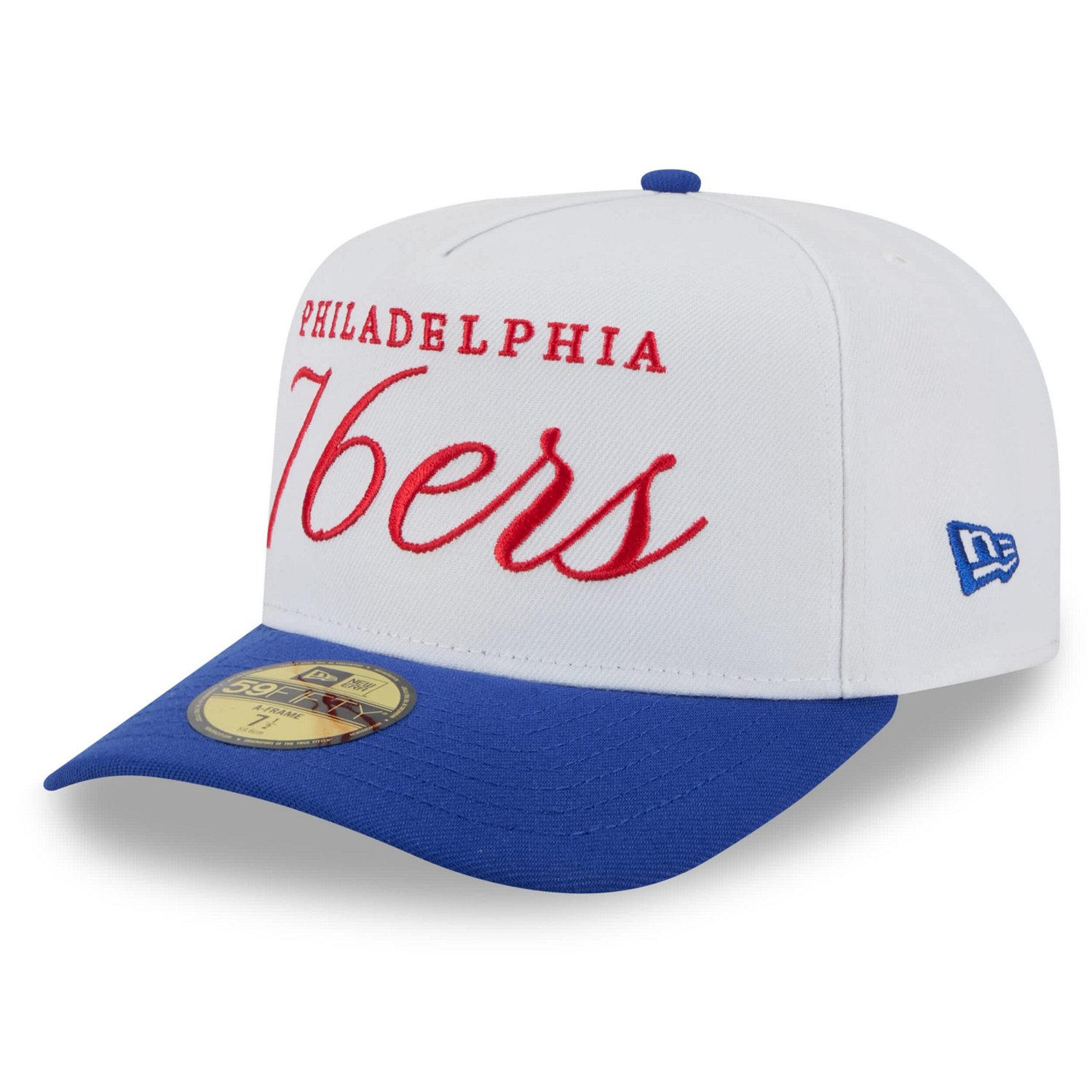 New Era Royal Philadelphia 76ers 2025 NBA Draft A-Frame 59FIFTY Fitted Hat - view number 2