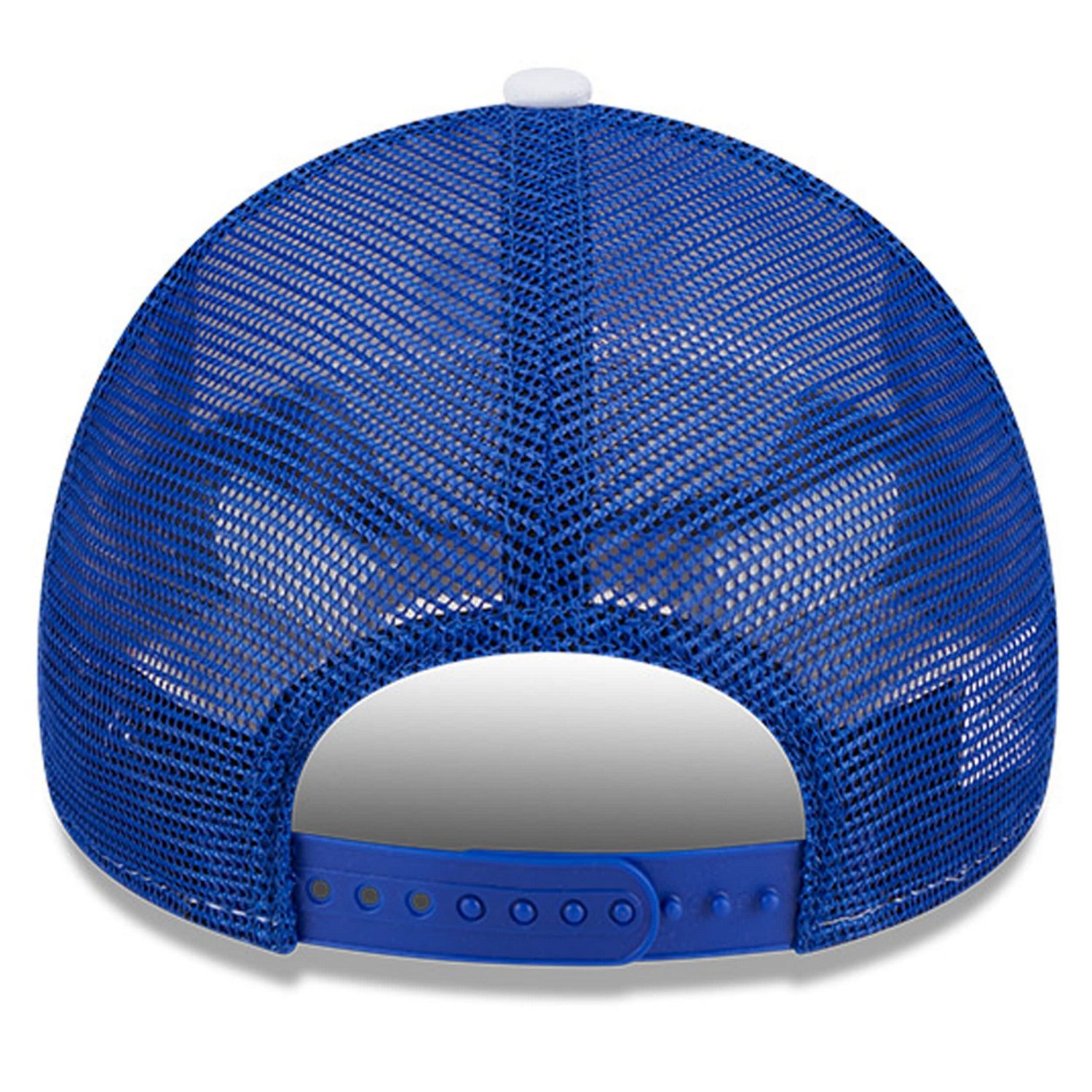 New Era Royal Philadelphia 76ers Court Sport Foam A-Frame 9FORTY Adjustable Trucker Hat - view number 4