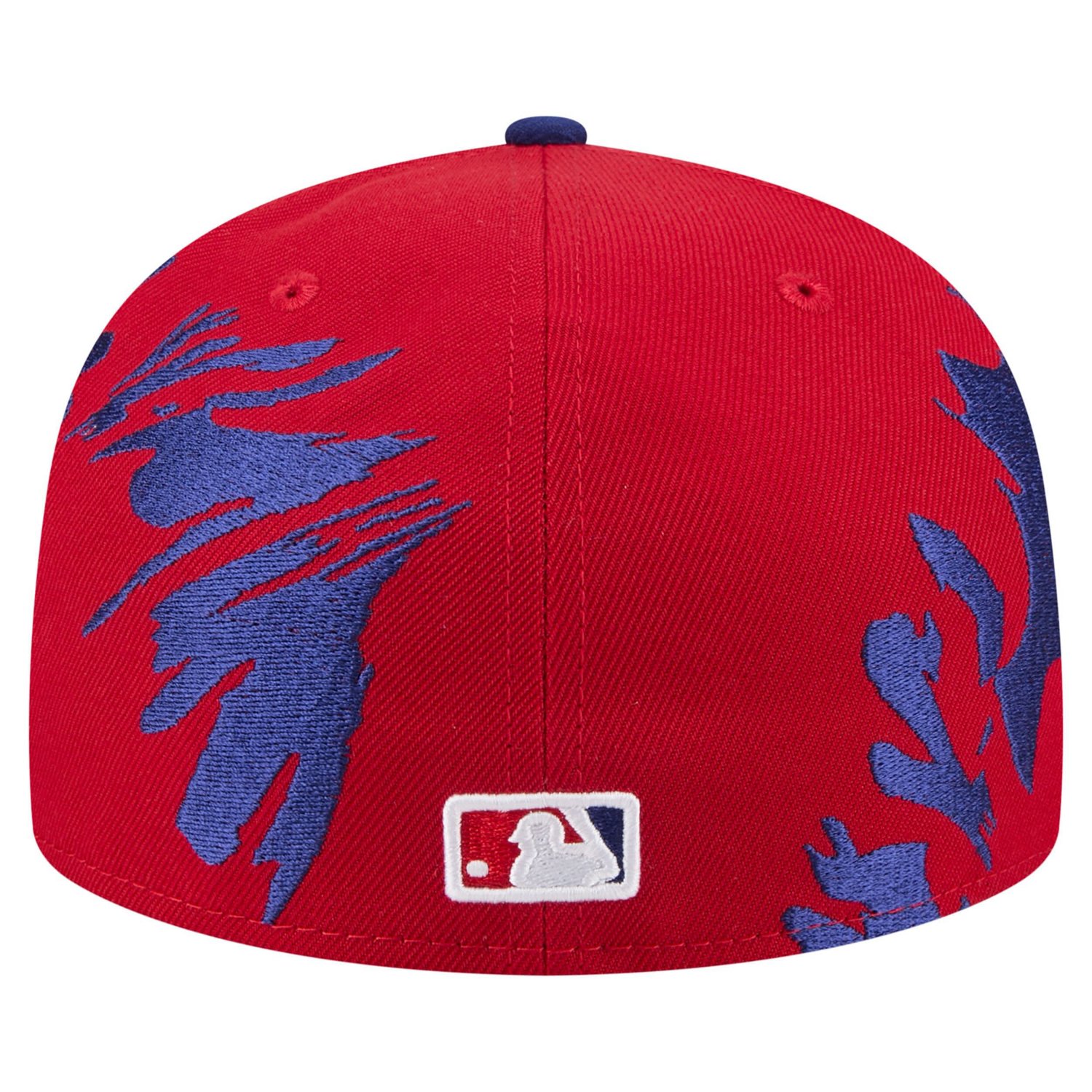 New Era Royal Philadelphia Phillies Retro Pattern 59FIFTY Fitted Hat - view number 4
