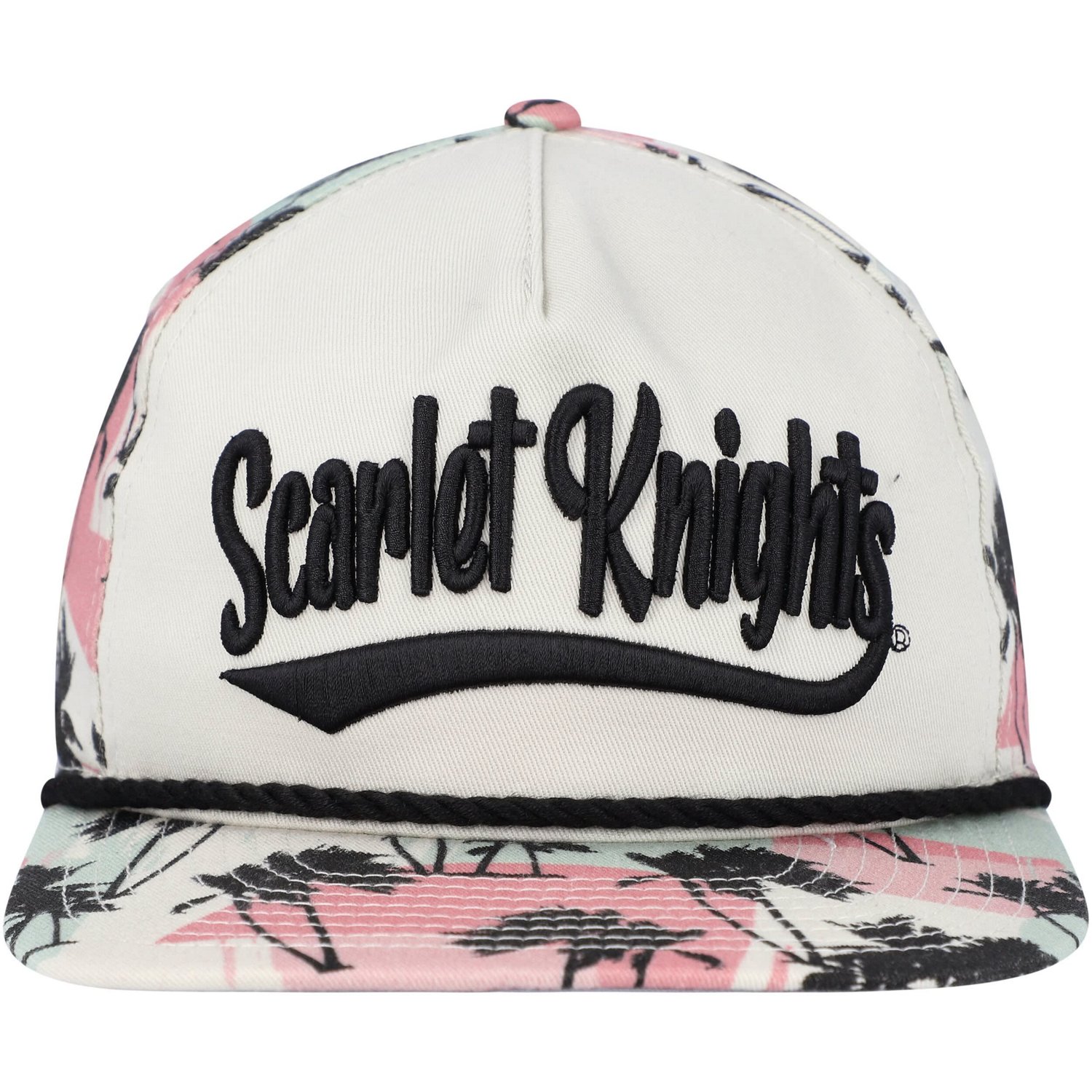 New Era Rutgers Scarlet Knights High Tide Golfer Snapback Hat - view number 2