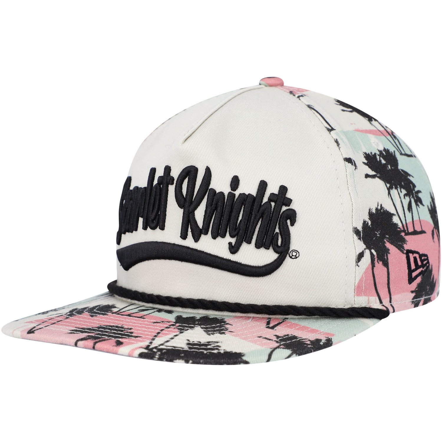 New Era Rutgers Scarlet Knights High Tide Golfer Snapback Hat - view number 3