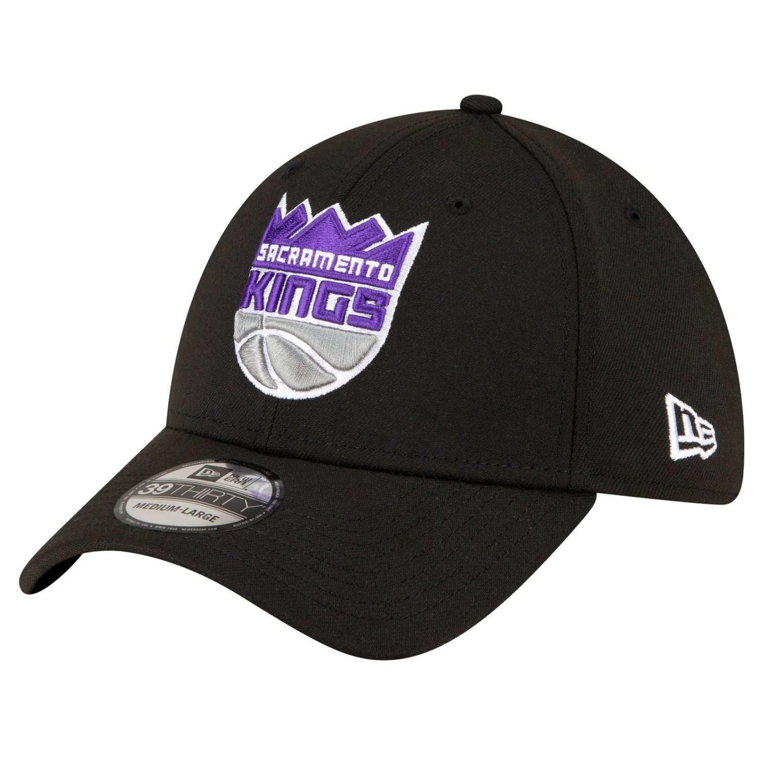New Era Sacramento Kings Logo 39THIRTY Flex Hat