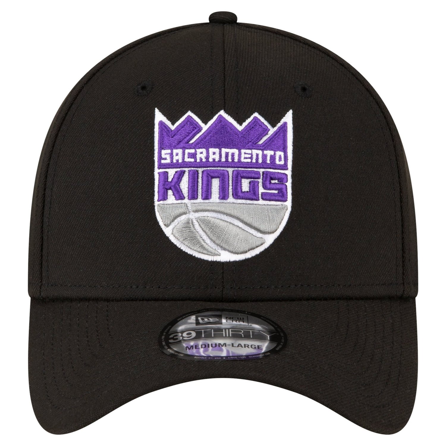 New Era Sacramento Kings Logo 39THIRTY Flex Hat                                                                                  - view number 2