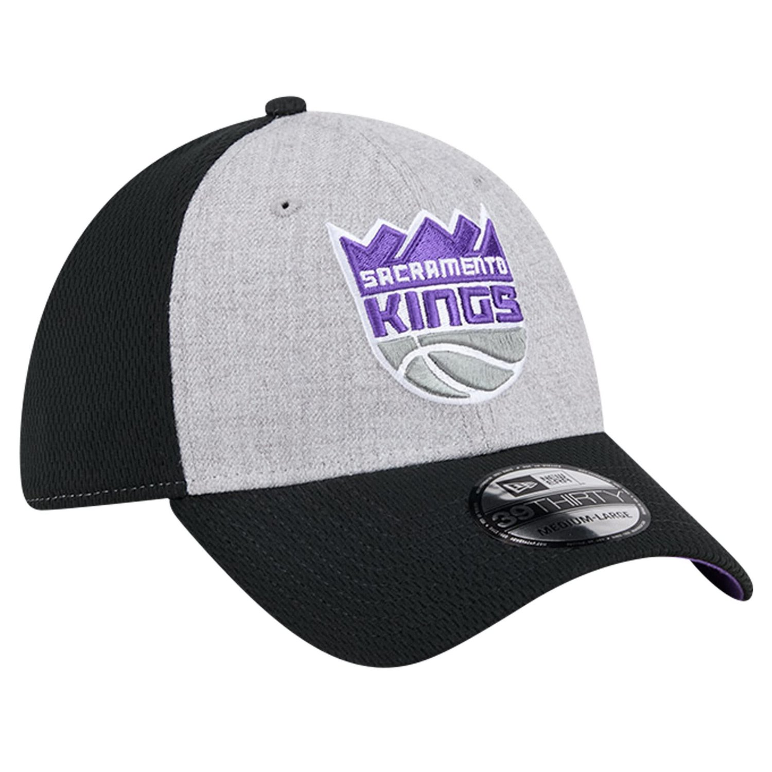 New Era Sacramento Kings Two-Tone 39THIRTY Flex Hat                                                                              - view number 3