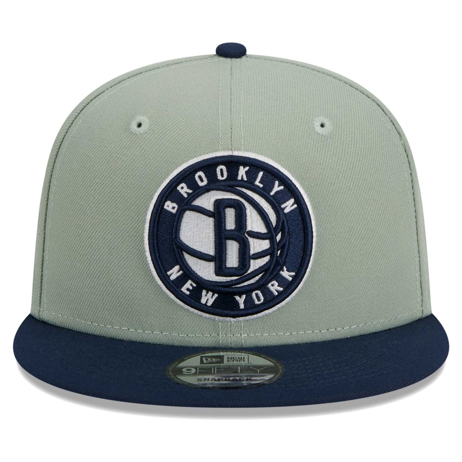 New Era Sage/ Brooklyn Nets Two-Tone Color Pack 9FIFTY Snapback Hat - view number 2