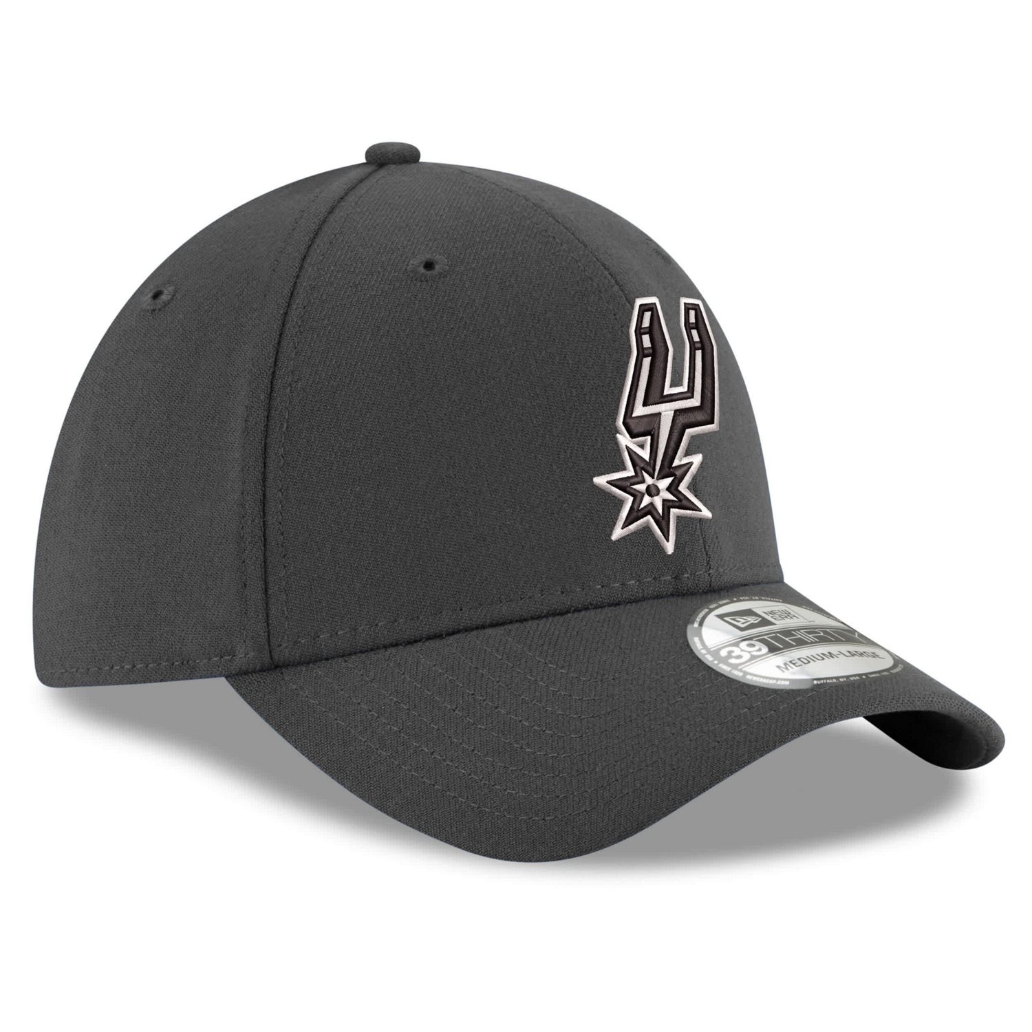 New Era San Antonio Spurs 39THIRTY Flex Hat - view number 3