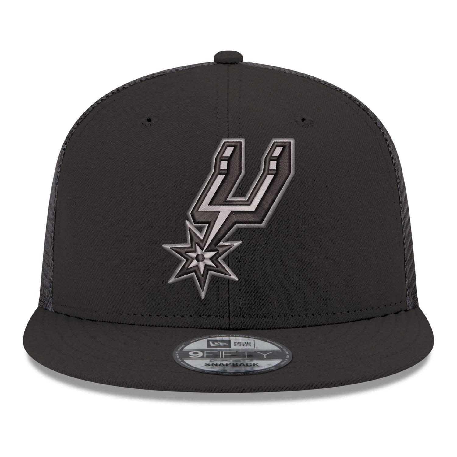 New Era San Antonio Spurs Core Logo Meshback 9FIFTY Snapback Hat - view number 2