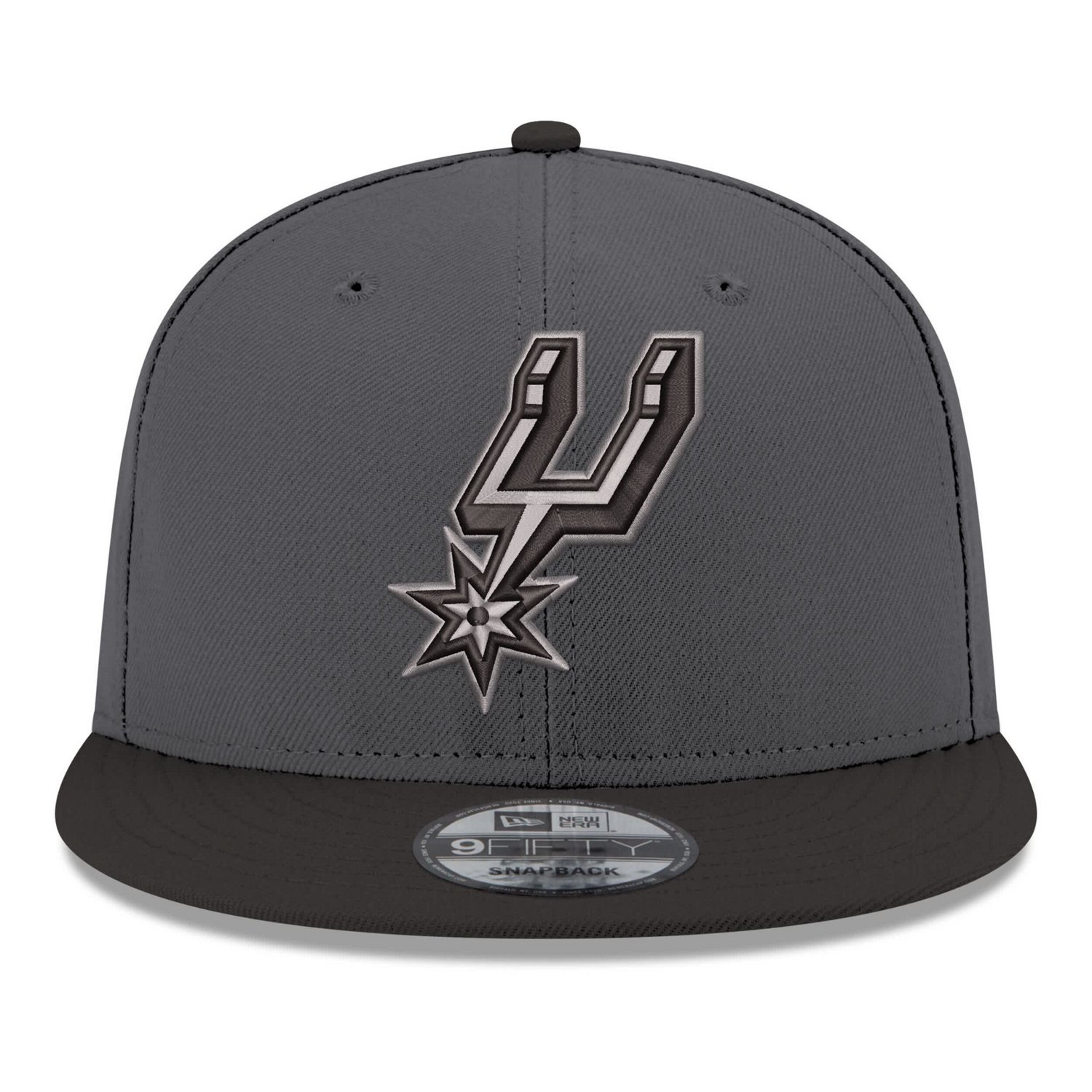 New Era San Antonio Spurs Logo 2-Tone 9FIFTY Snapback Hat - view number 2