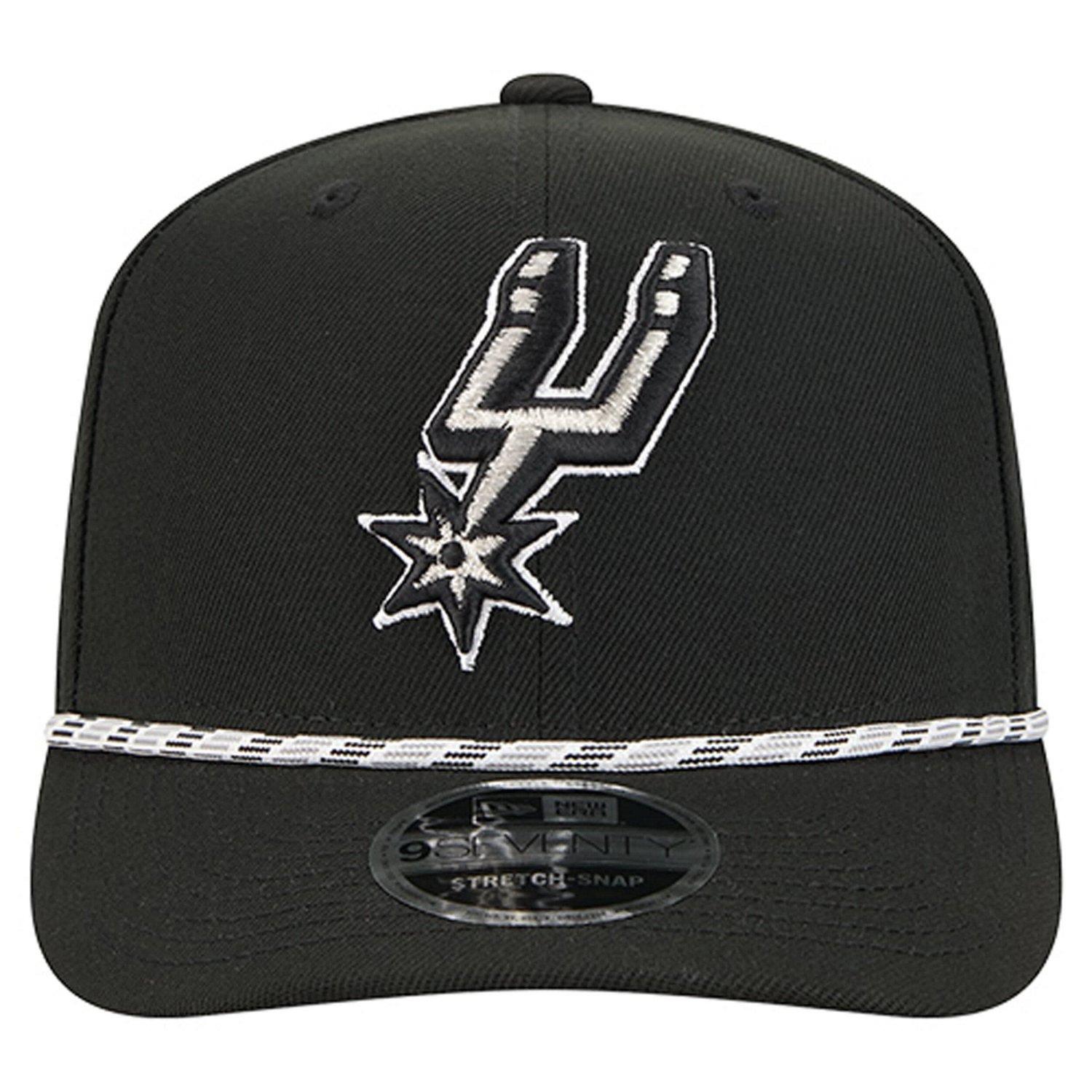 New Era San Antonio Spurs Rope 9SEVENTY Adjustable Hat - view number 2