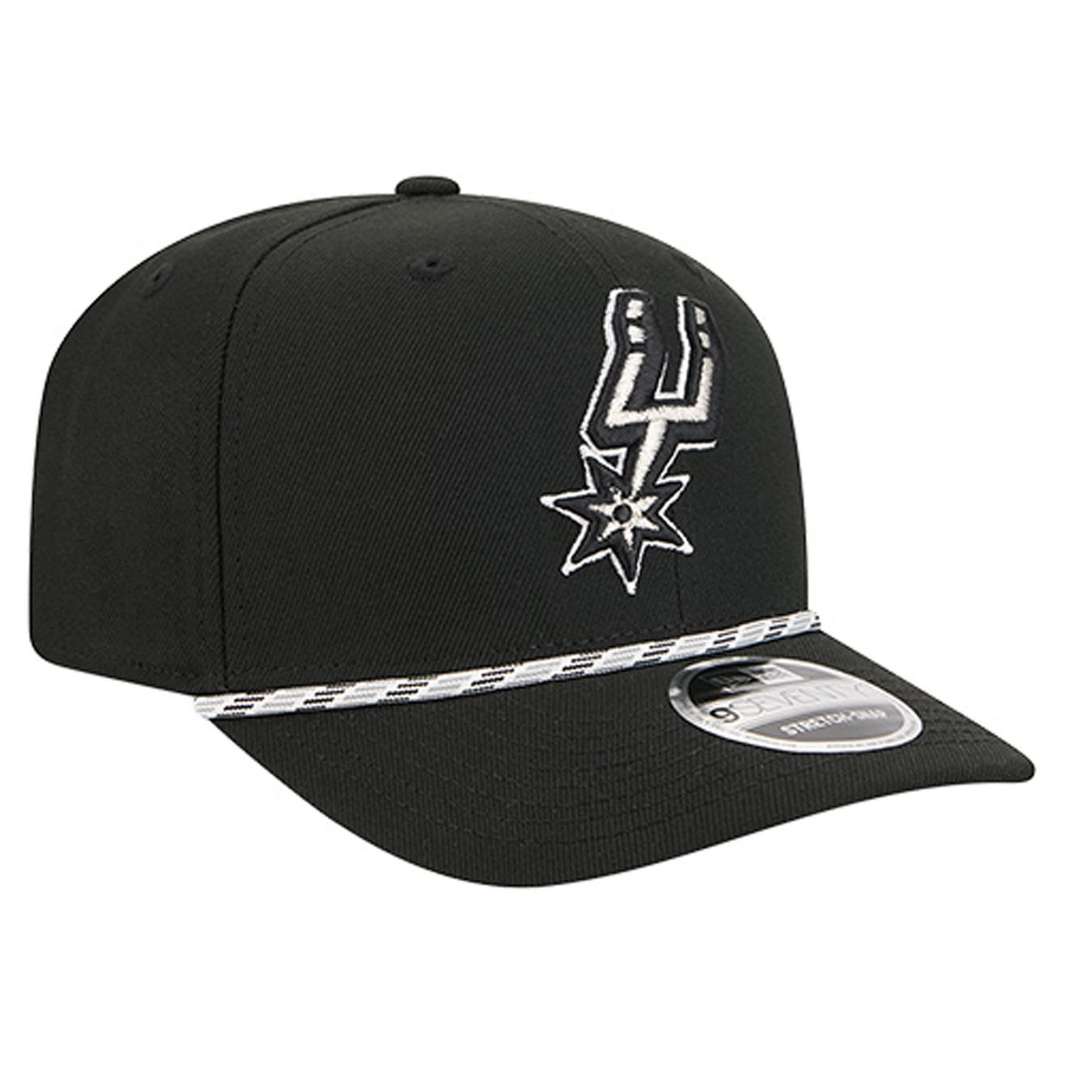New Era San Antonio Spurs Rope 9SEVENTY Adjustable Hat - view number 3