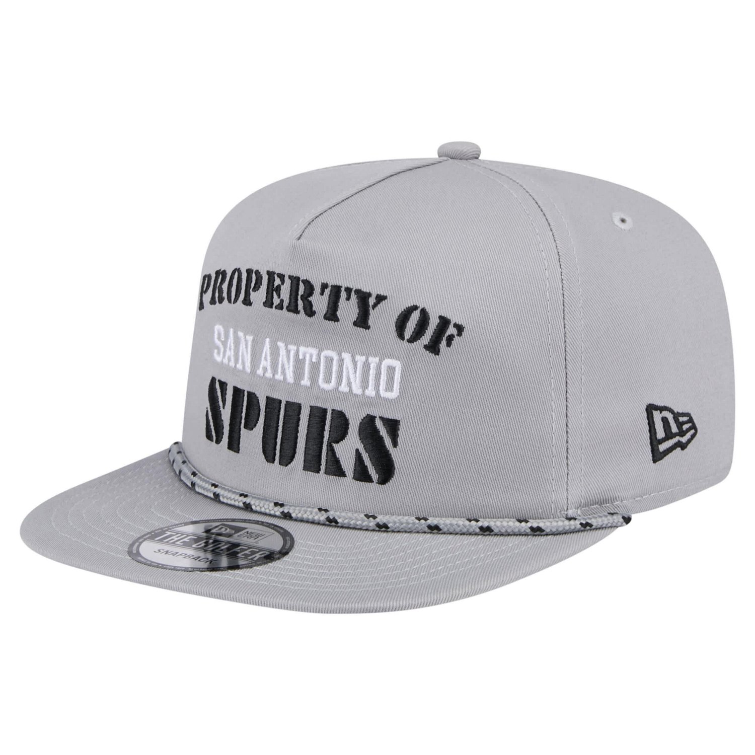 New Era San Antonio Spurs Throwback Property Of Golfer Snapback Hat - view number 3