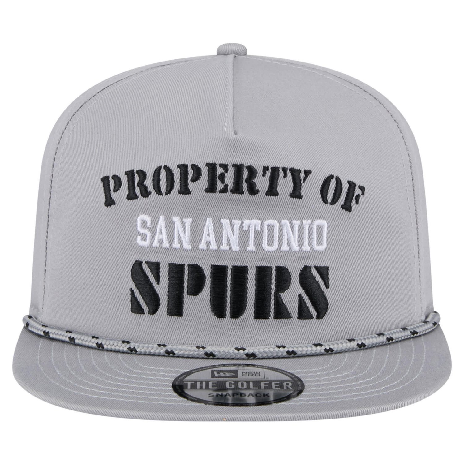New Era San Antonio Spurs Throwback Property Of Golfer Snapback Hat - view number 2