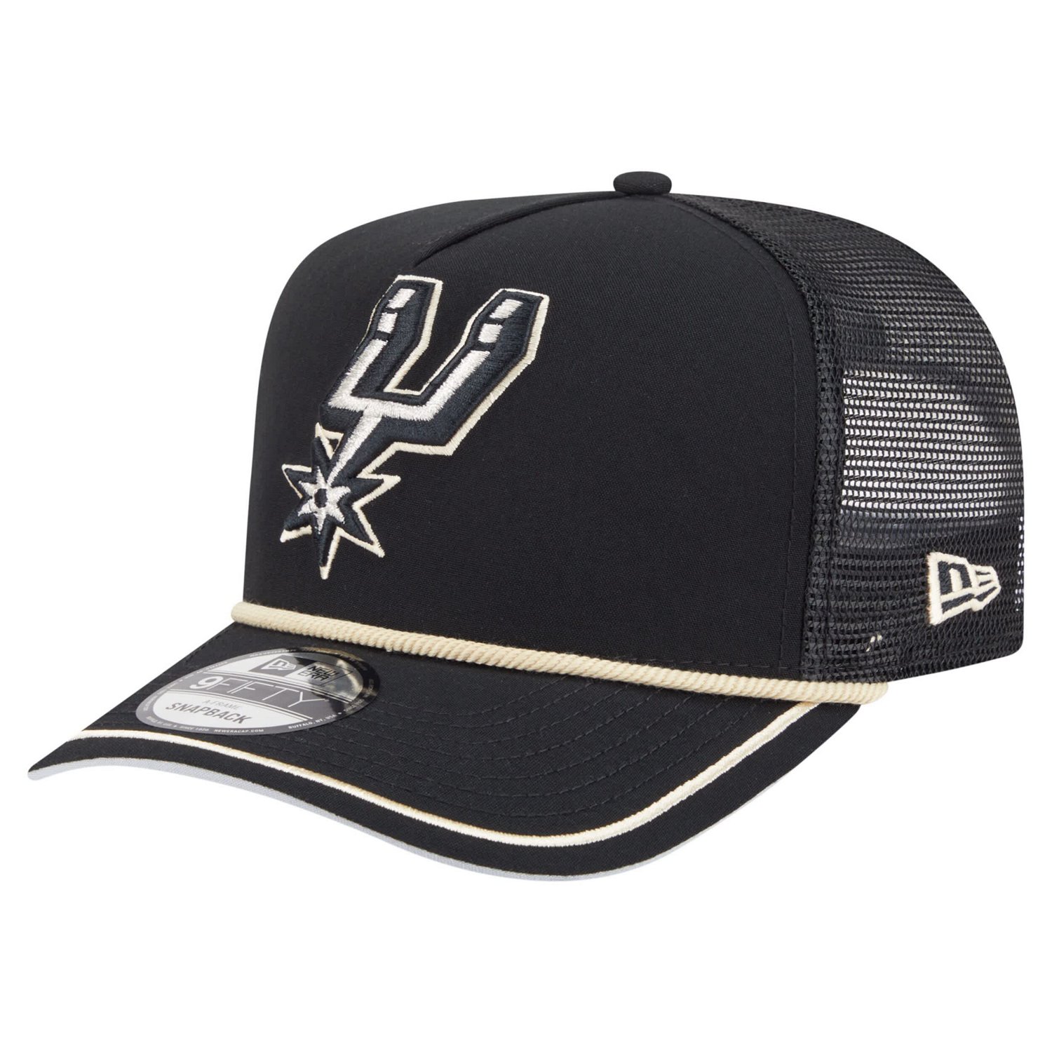 New Era San Antonio Spurs Vintage Team Rope A-Frame 9FIFTY Snapback Hat