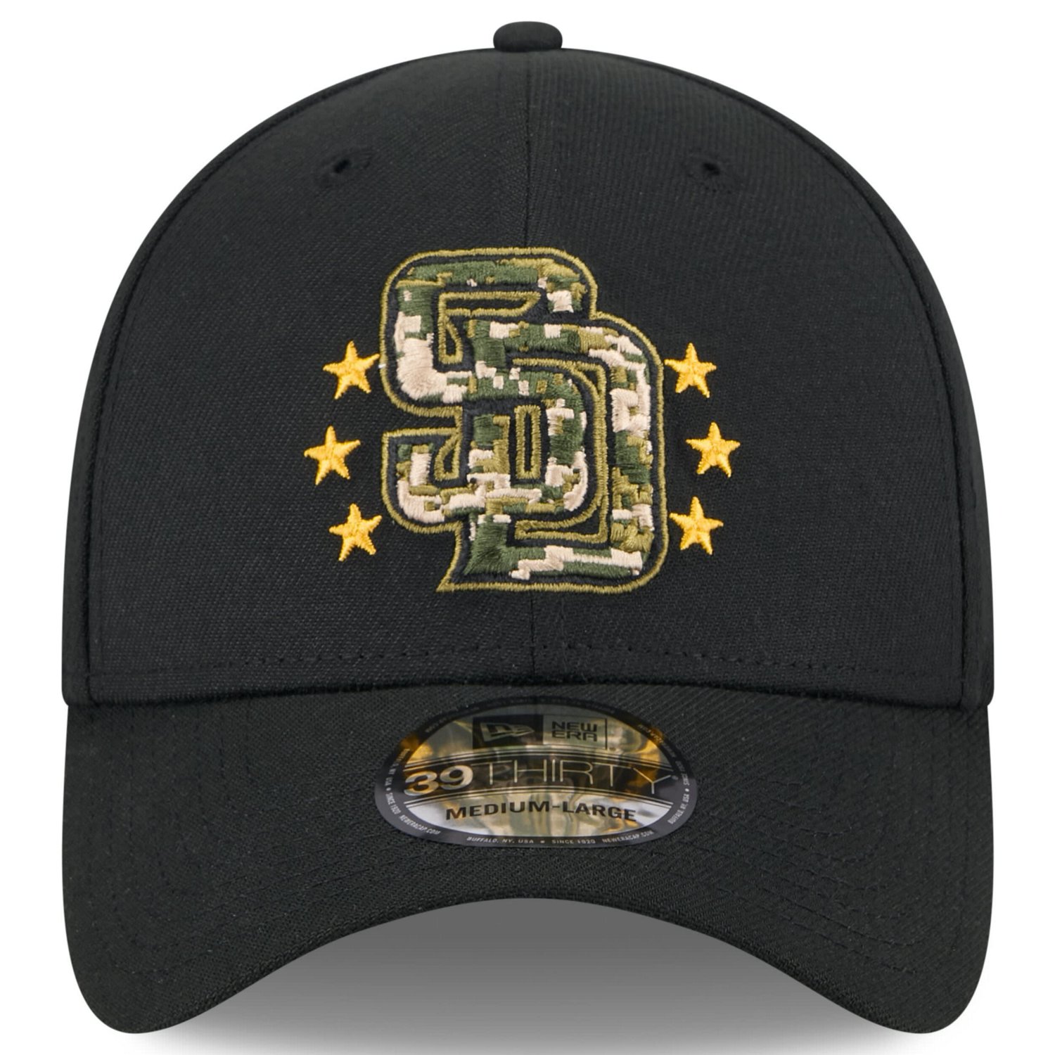 New Era San Diego Padres 2024 Armed Forces Day 39THIRTY Flex Hat