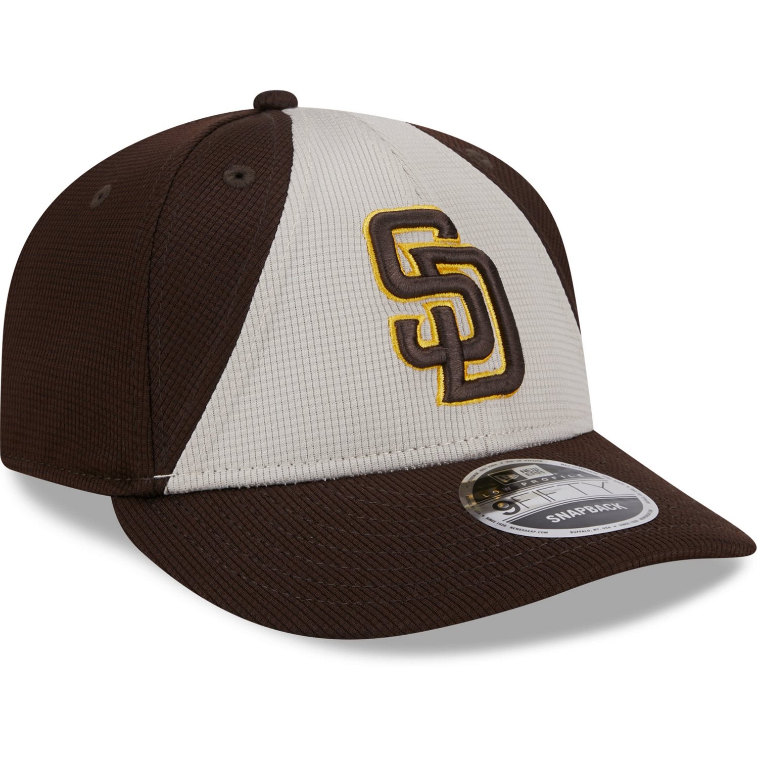 New Era San Diego Padres 2024 Batting Practice Low Profile 9FIFTY Snapback Hat                                                   - view number 3