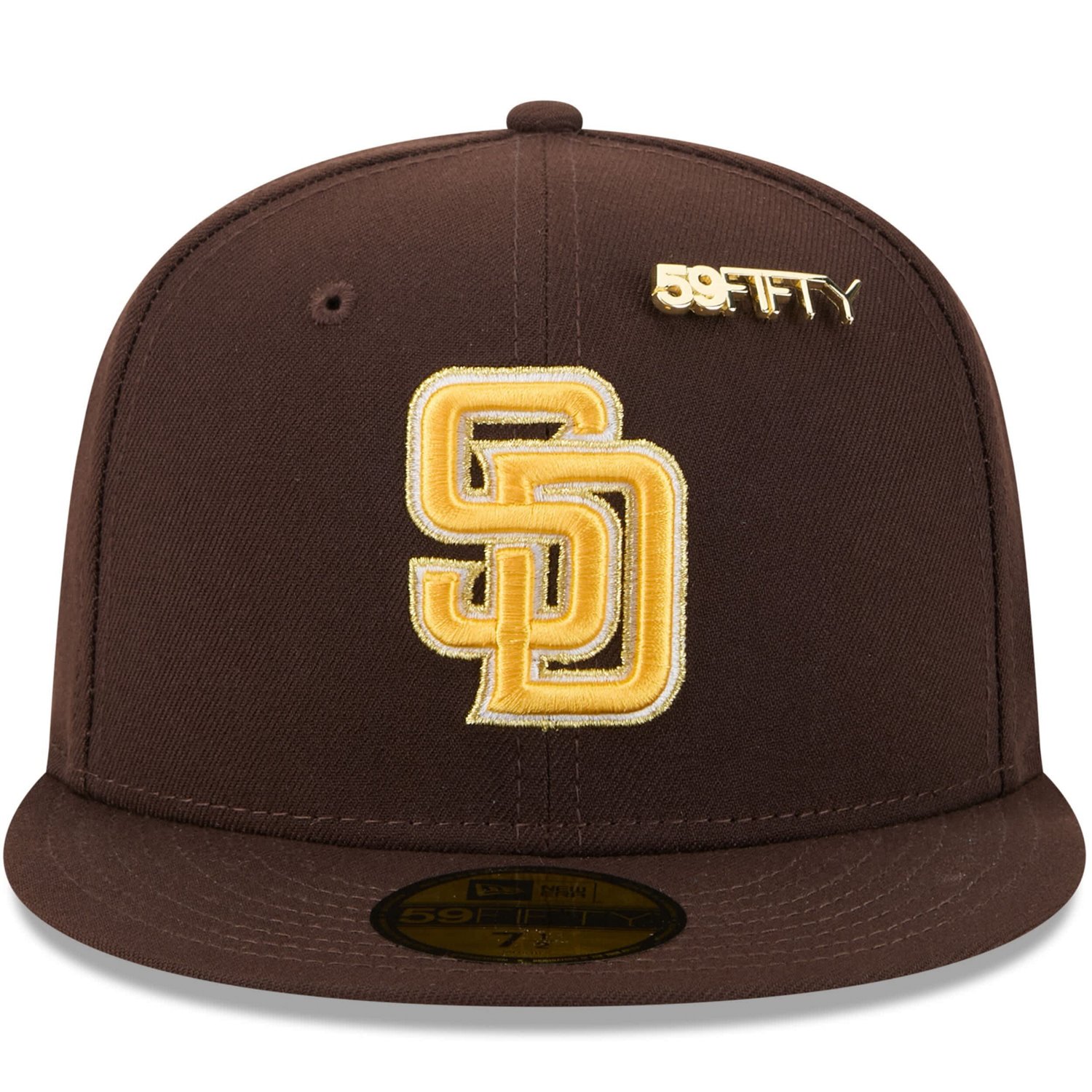 New Era San Diego Padres 2025 59FIFTY Day 59FIFTY Fitted Hat with Pins - view number 2